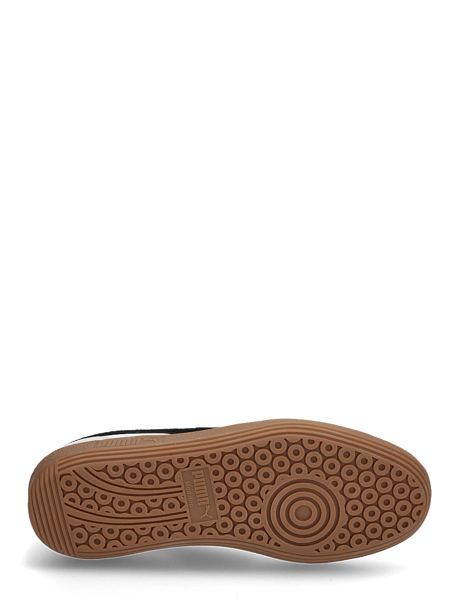 PUMA - Palermo Lth Jr - kleidung - puma white-vapor gray-gum - 4