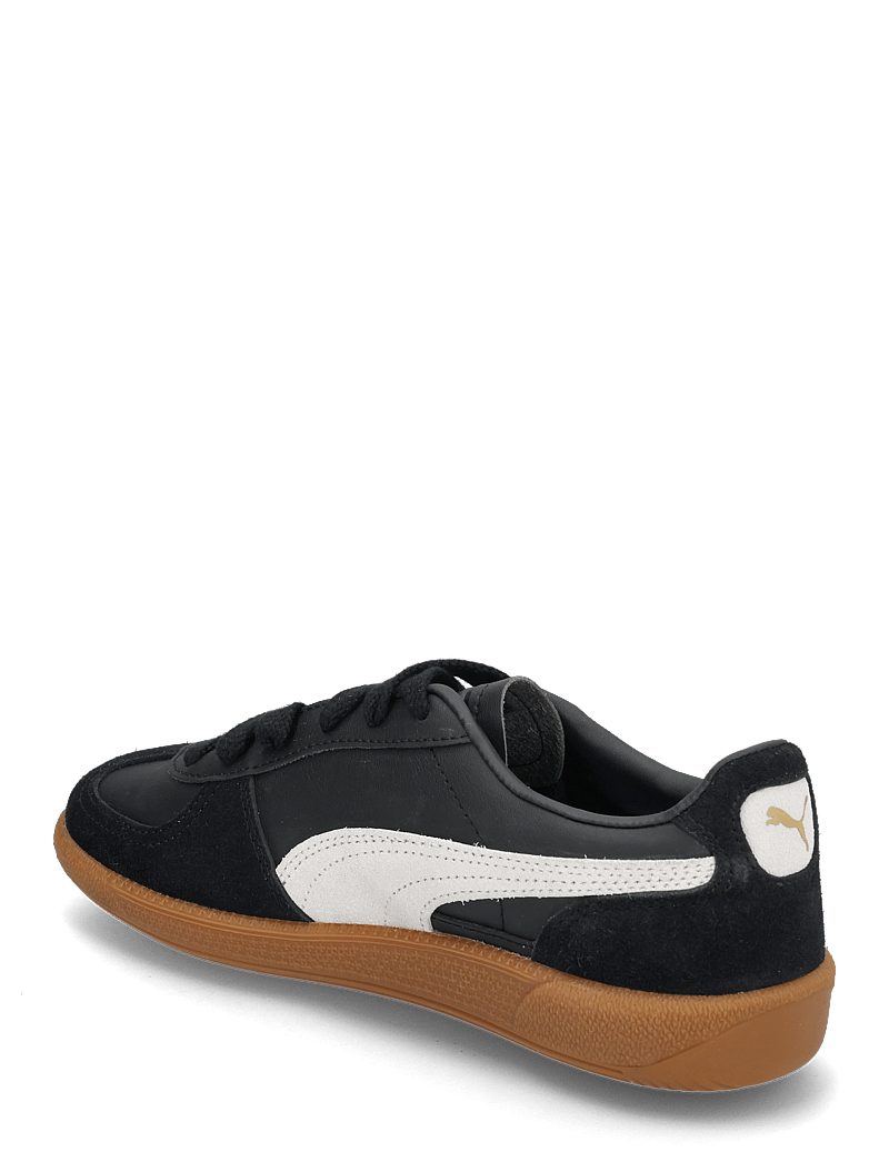 PUMA - Palermo Lth Jr - kläder - puma black-feather gray-gum - 2