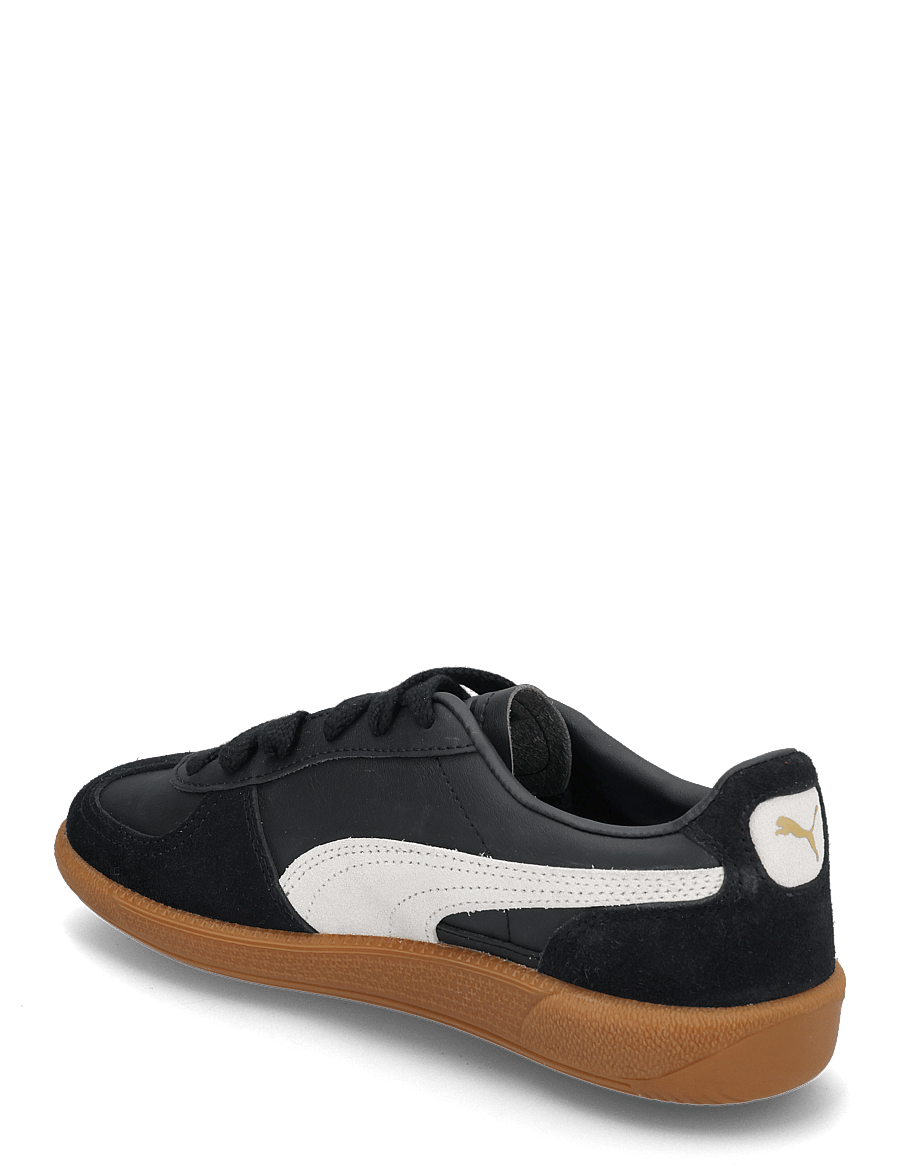 PUMA - Palermo Lth Jr - kleding - puma black-feather gray-gum - 2
