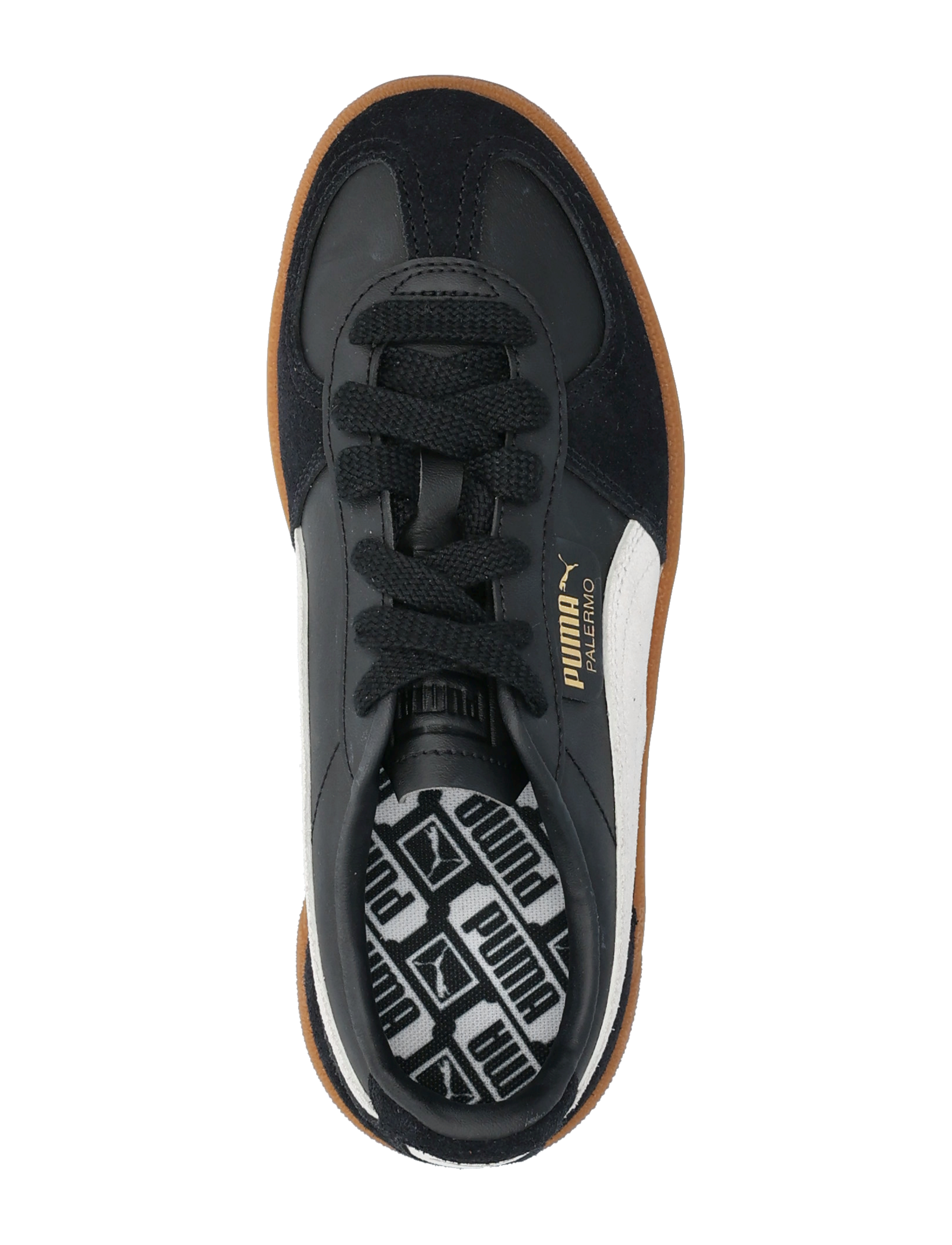 PUMA - Palermo Lth Jr - kesälöytöjä - puma black-feather gray-gum - 3