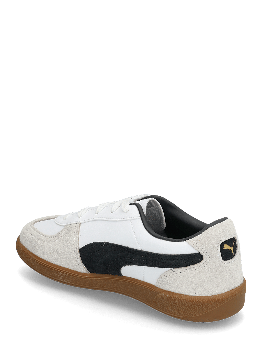 PUMA - Palermo Lth PS - kleidung - puma white-vapor gray-gum - 2