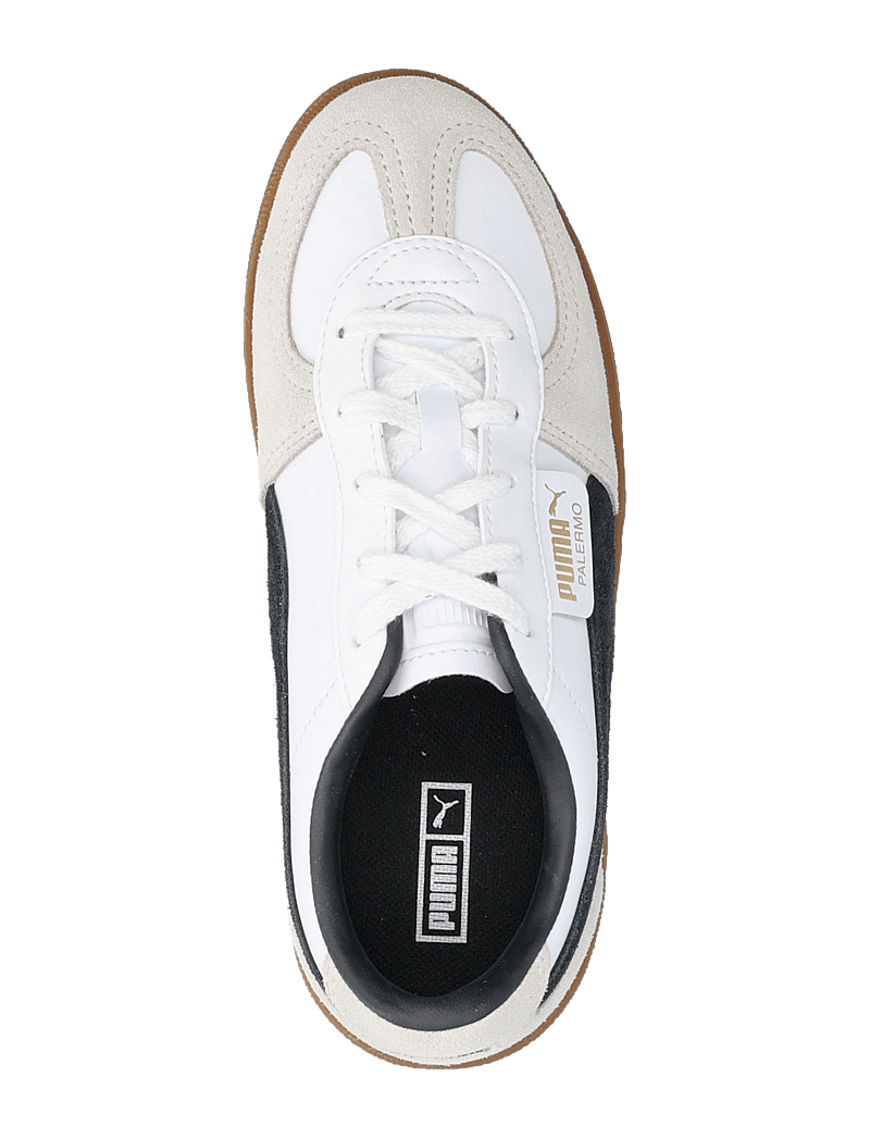 PUMA - Palermo Lth PS - tøj - puma white-vapor gray-gum - 3