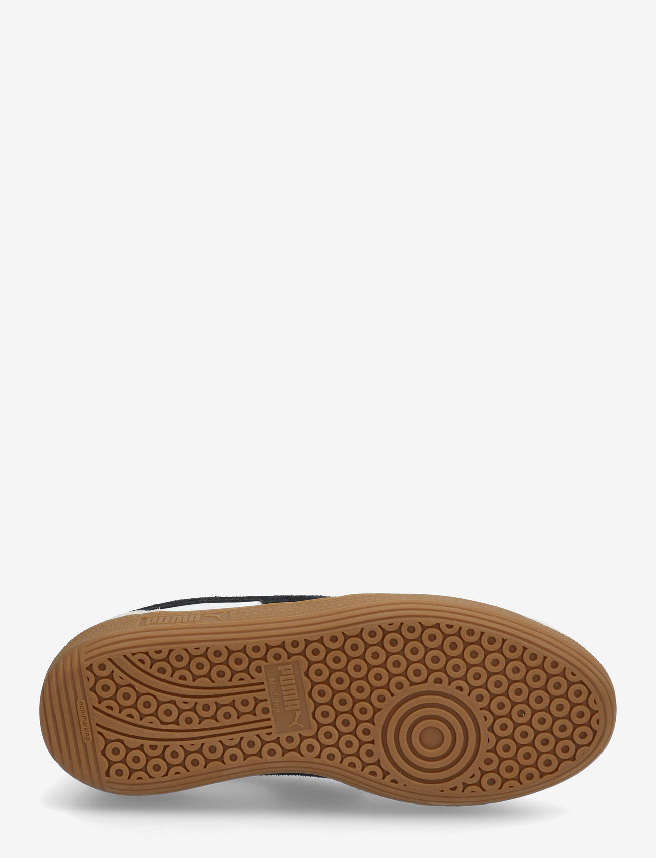 PUMA - Palermo Lth PS - niedriger schnitt - puma white-vapor gray-gum - 4