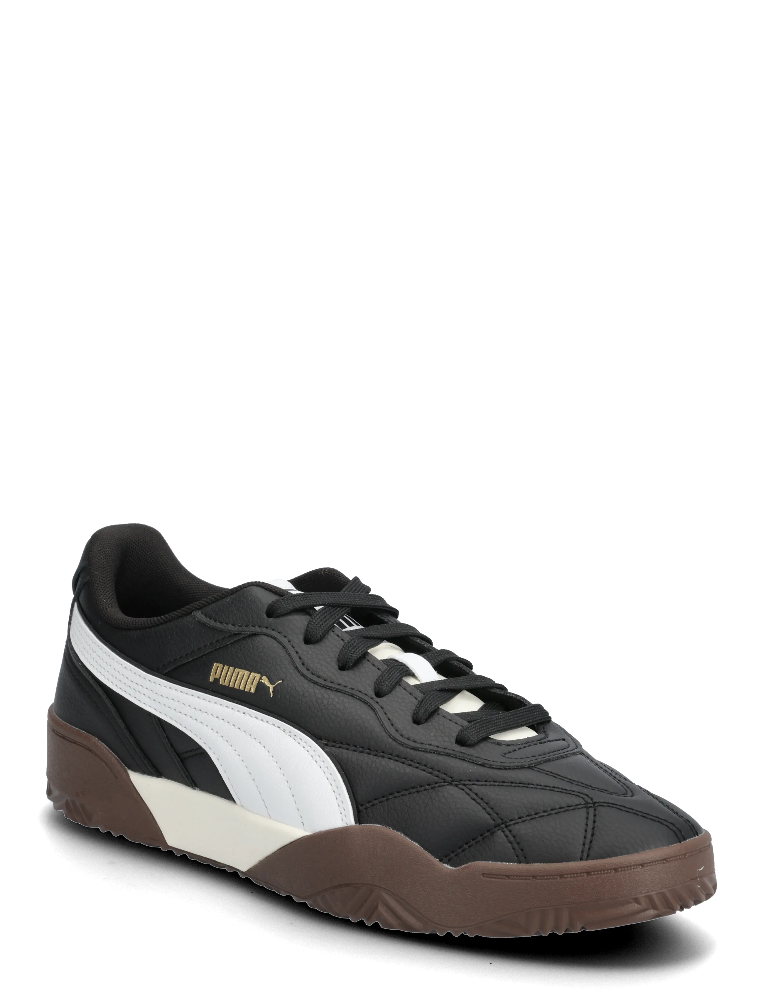 PUMA Puma Tifosi - Tennarit - PUMA BLACK-PUMA WHITE-ESPRESSO BROWN / multi