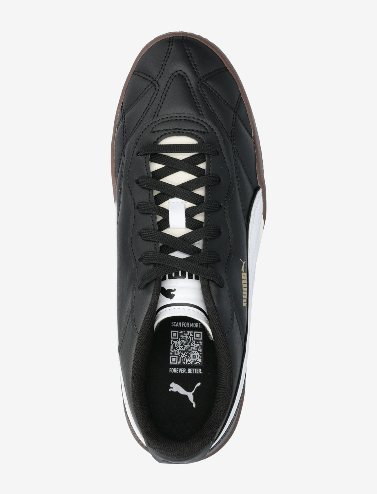 PUMA - Puma Tifosi - lave sneakers - puma black-puma white-espresso brown - 3