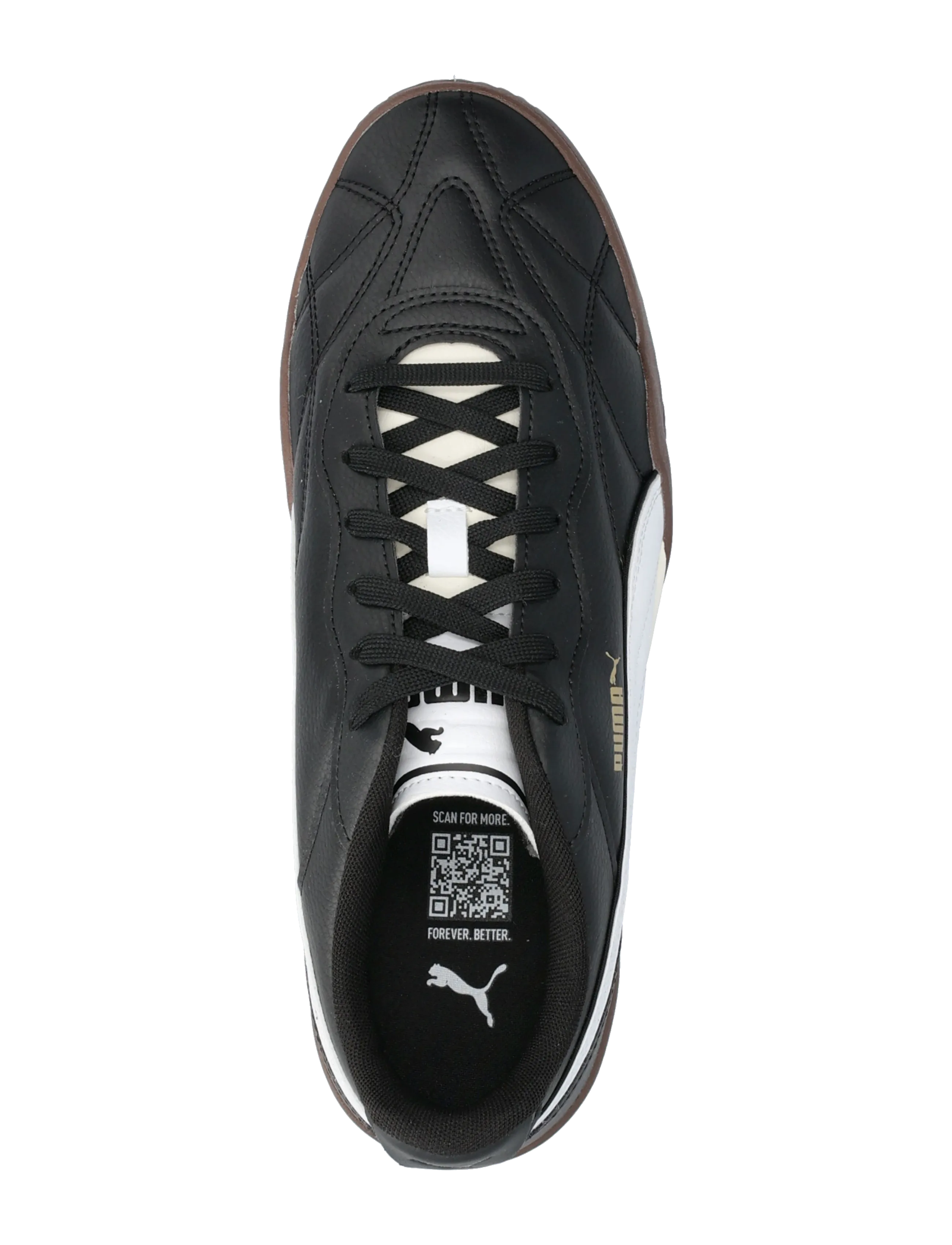 PUMA - Puma Tifosi - niedriger schnitt - puma black-puma white-espresso brown - 3