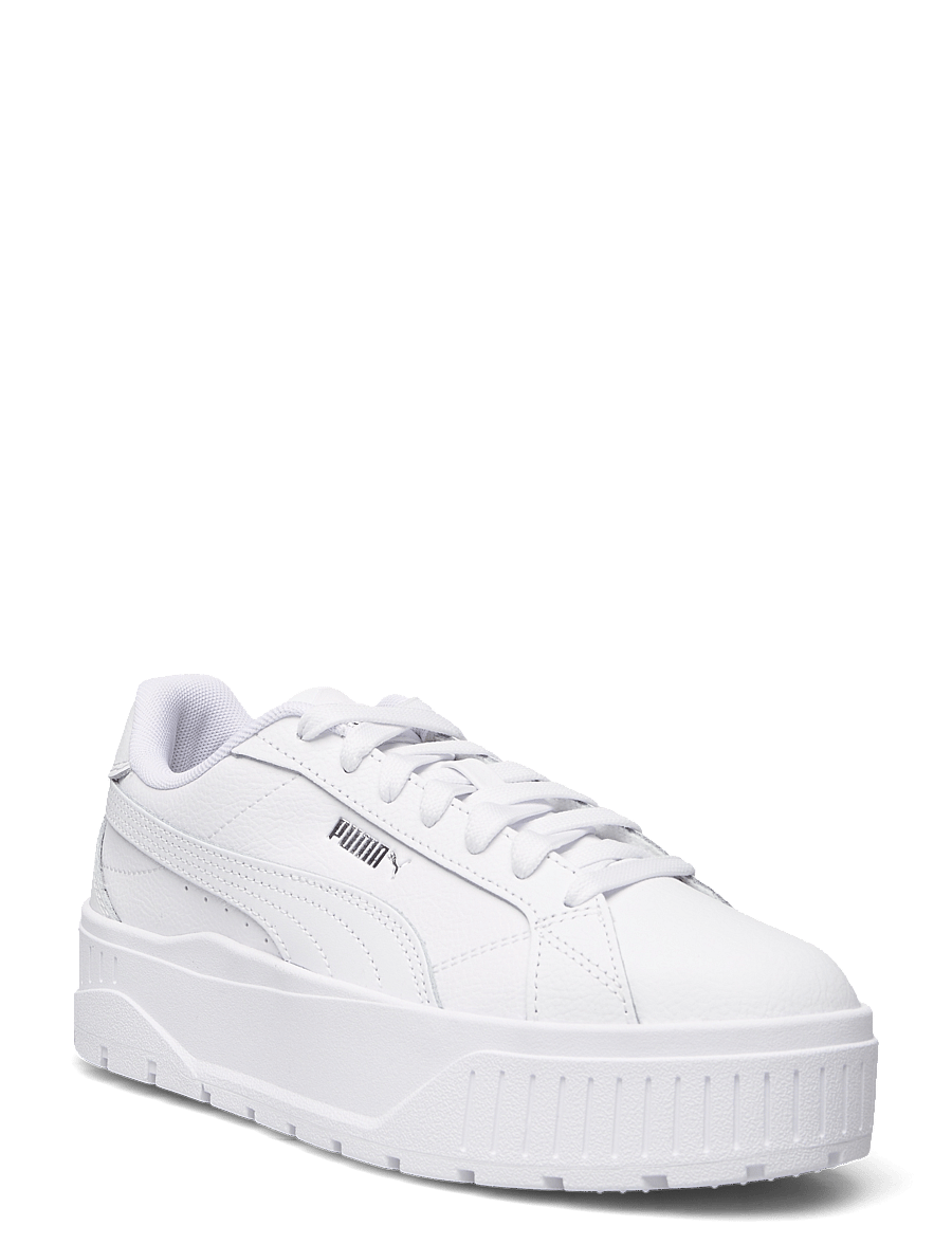 PUMA - Karmen II L - niedrige sneakers - puma white-puma white-puma silver - 1