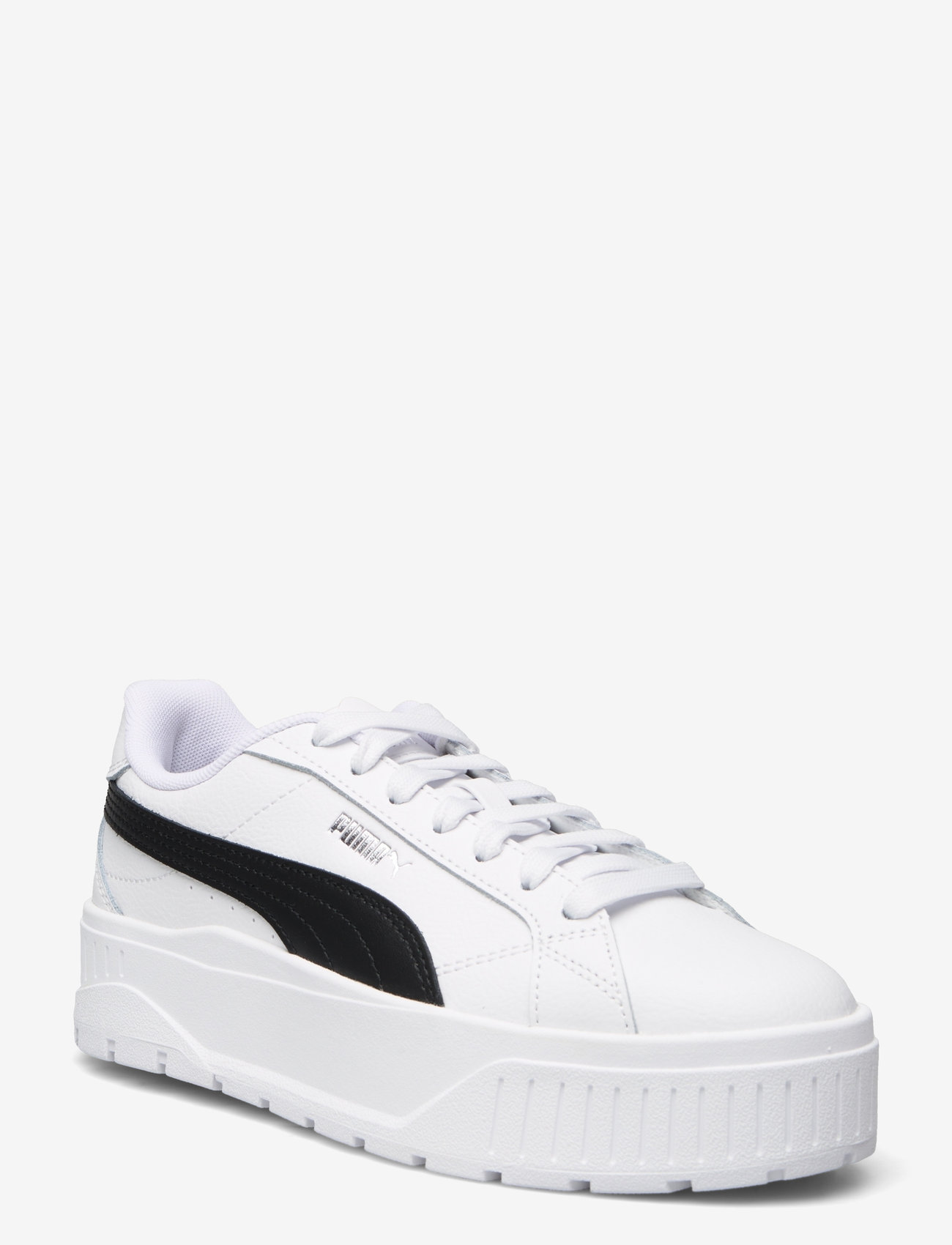 PUMA - Karmen II L - sporta apavi ar zemu augšdaļu - puma white-puma black-puma silver - 1