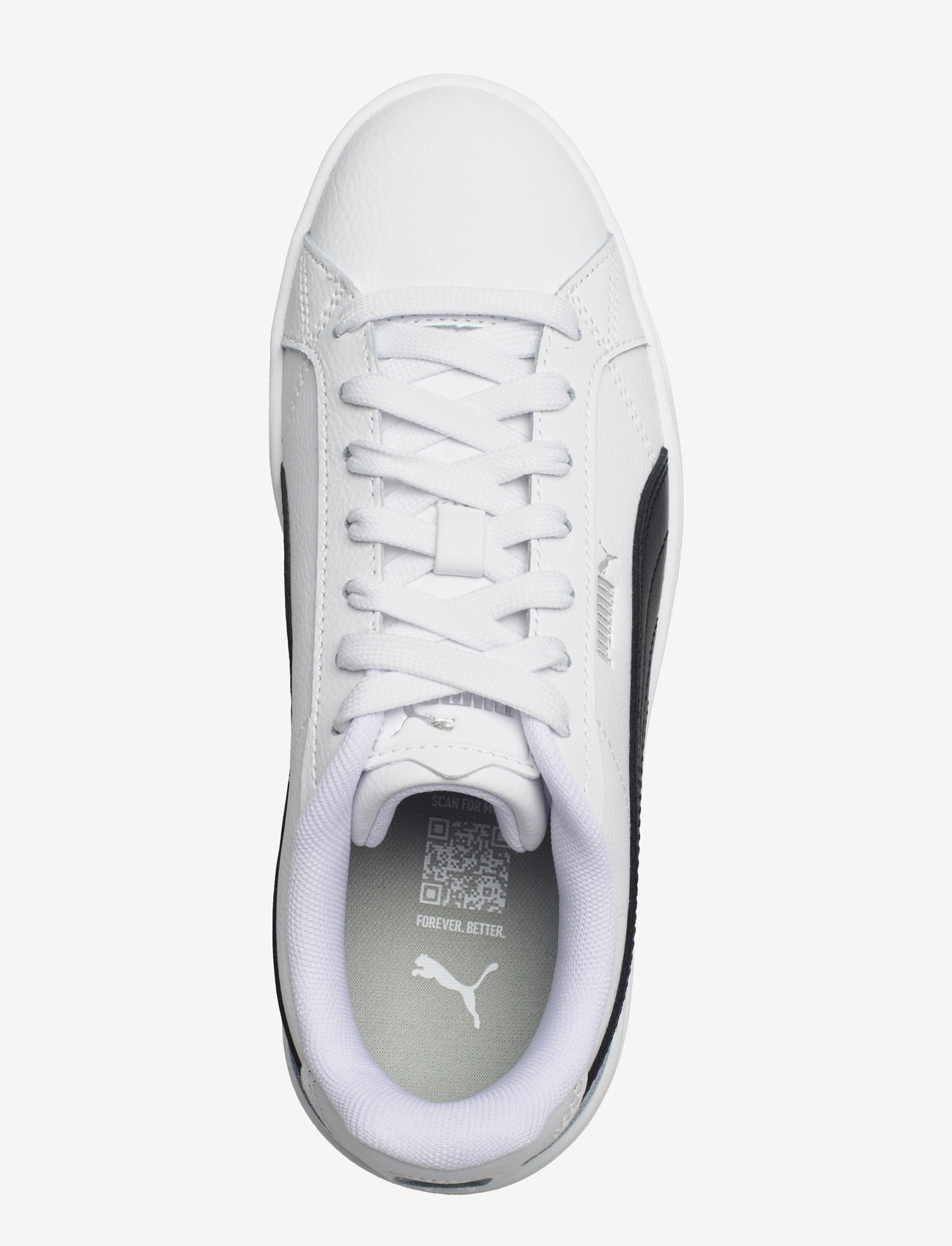 PUMA - Karmen II L - sporta apavi ar zemu augšdaļu - puma white-puma black-puma silver - 4