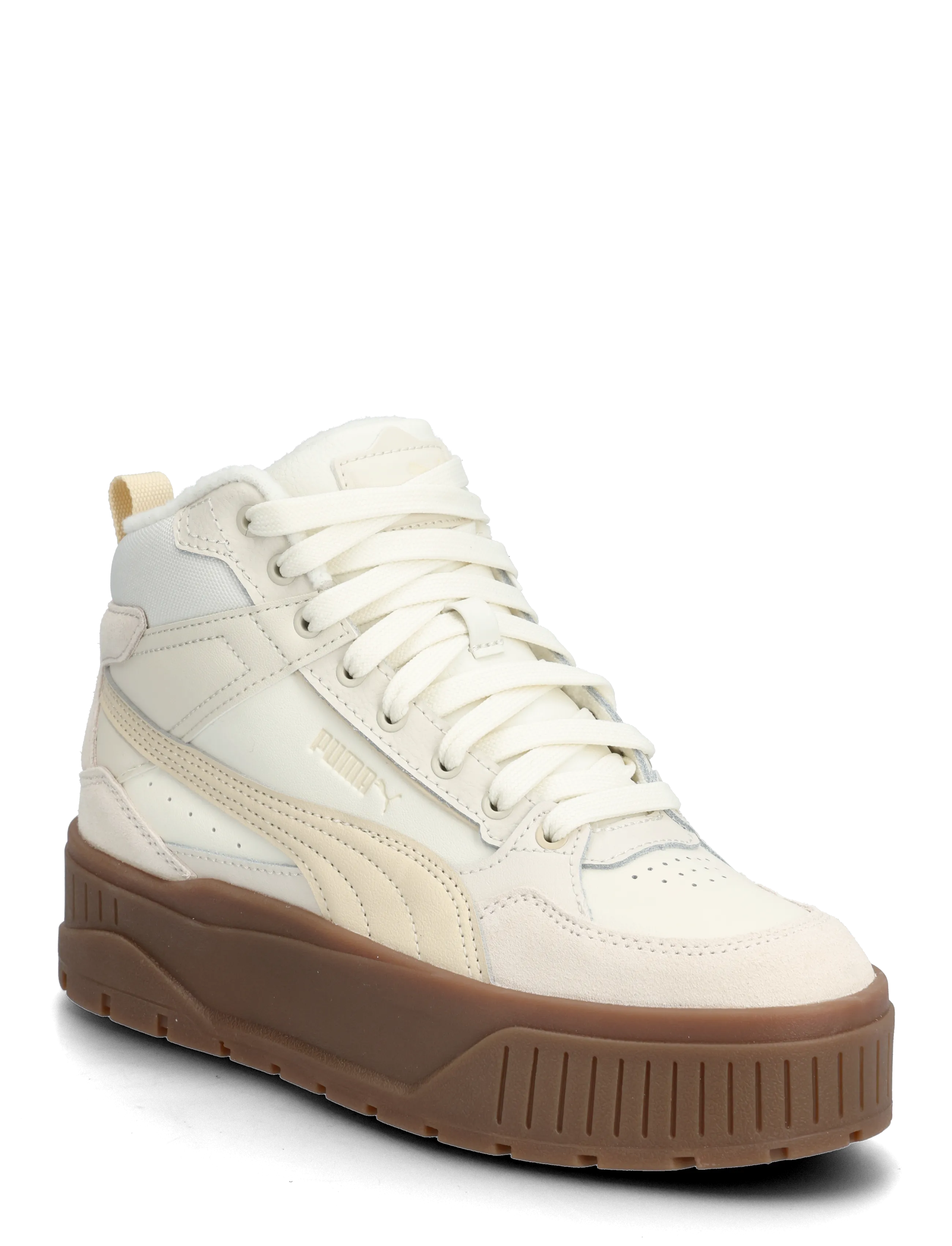 PUMA Karmen Ii Idol Mid Wtr, 40, Sport Sneakers, Creme - High Top Frauen