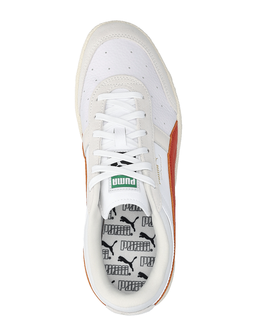 PUMA - Puma Seoul - matalavartiset tennarit - puma white-red fire - 3