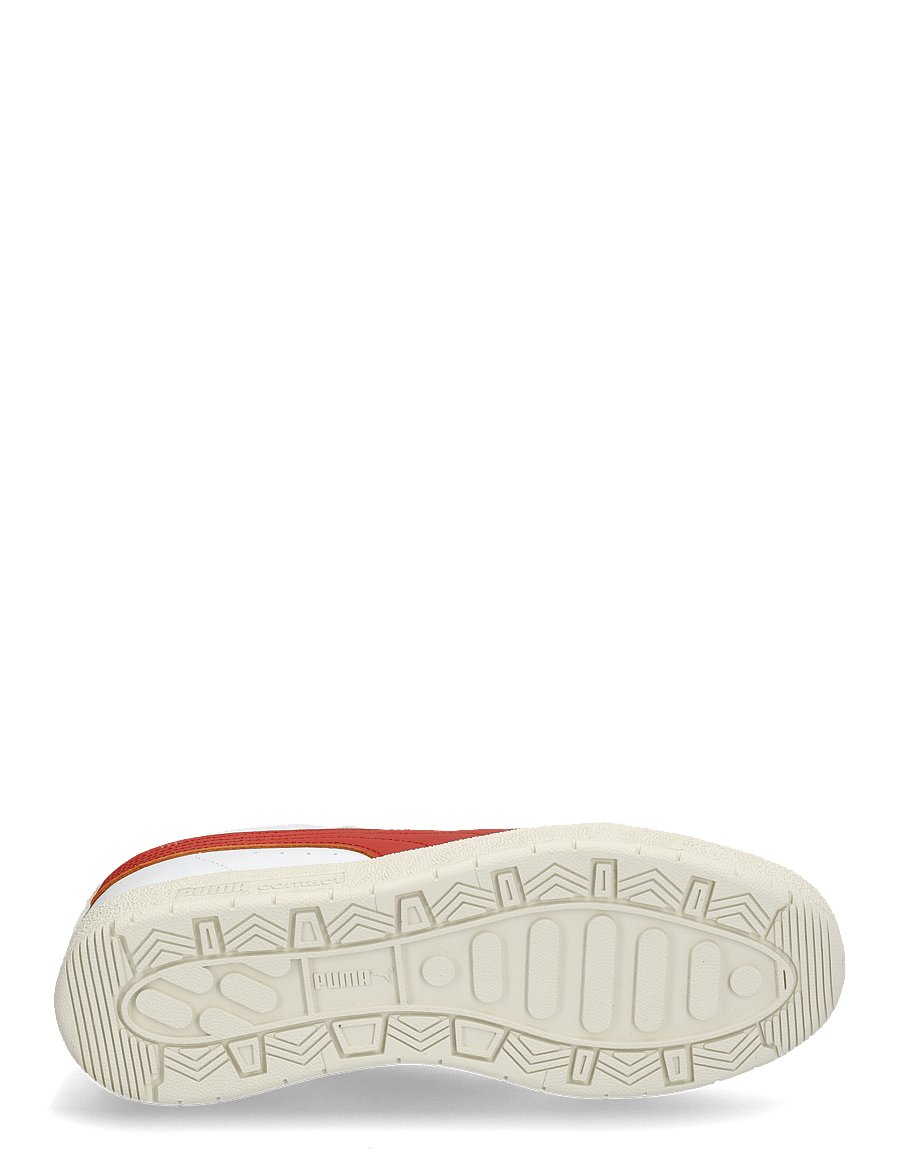 PUMA - Puma Seoul - matalavartiset tennarit - puma white-red fire - 4