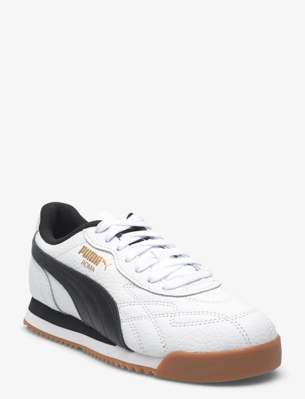 PUMA - Roma Anniversario - lágir strigaskór - puma white-puma black-gum - 0