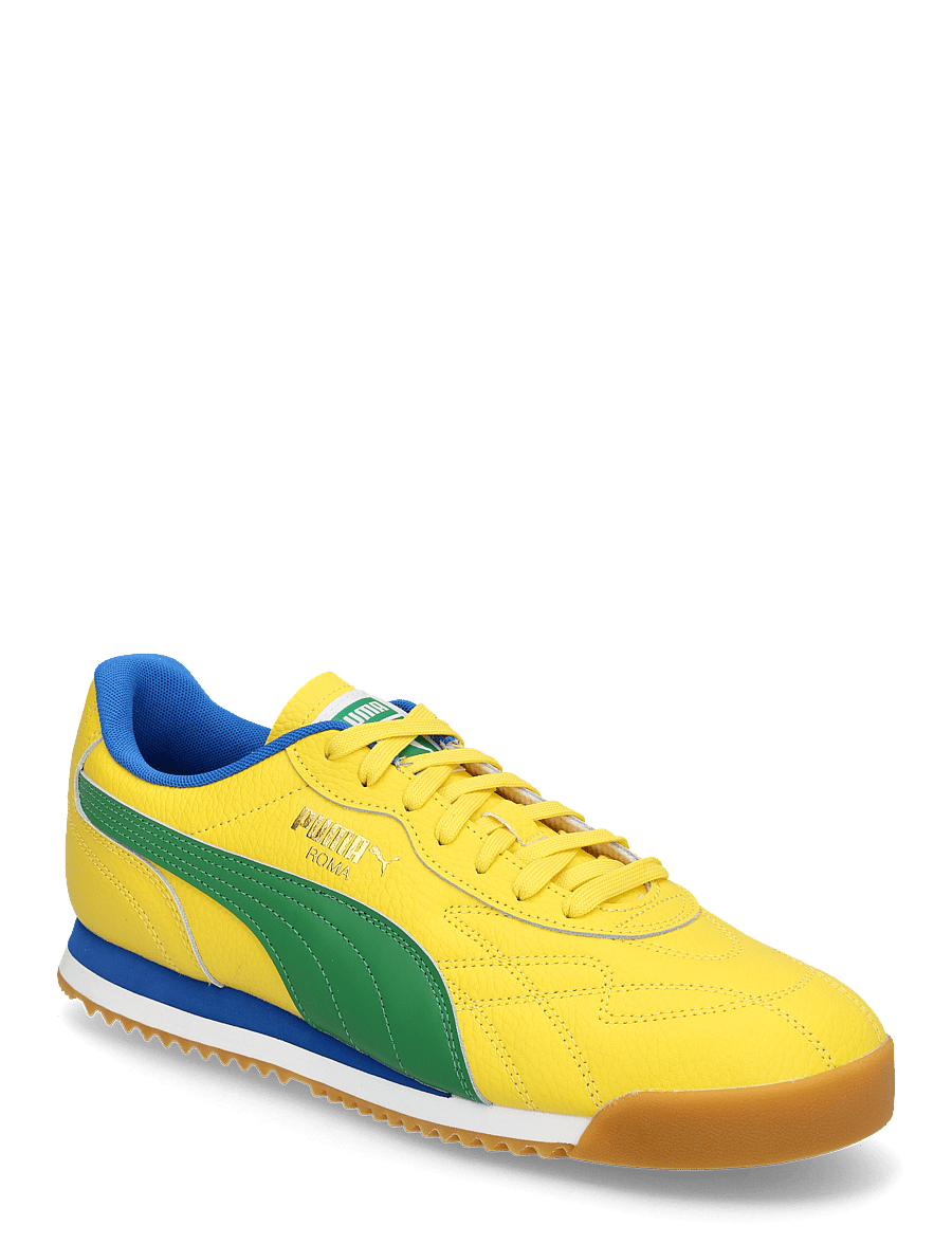 PUMA - Roma Anniversario - kõrge säärega tossud - pele yellow-archive green-puma team royal - 0