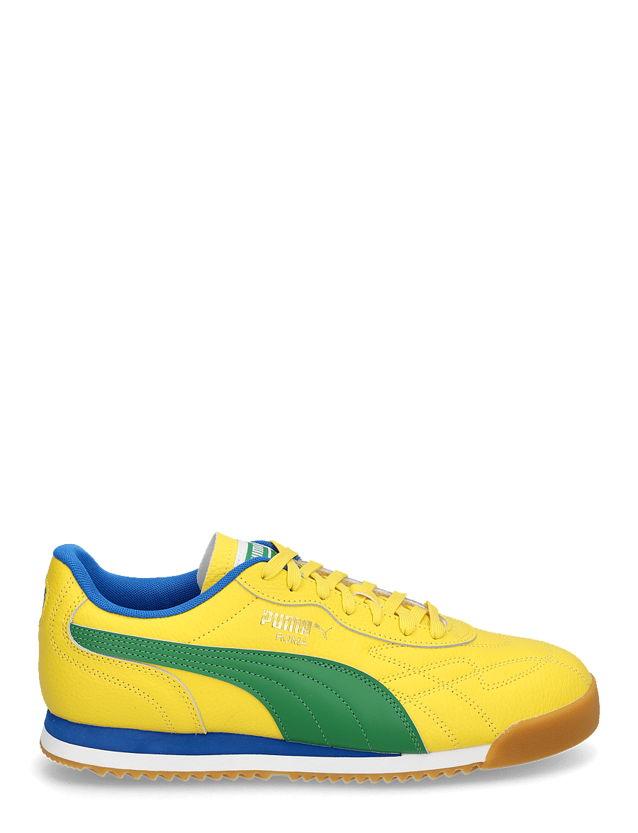 PUMA - Roma Anniversario - kõrge säärega tossud - pele yellow-archive green-puma team royal - 1