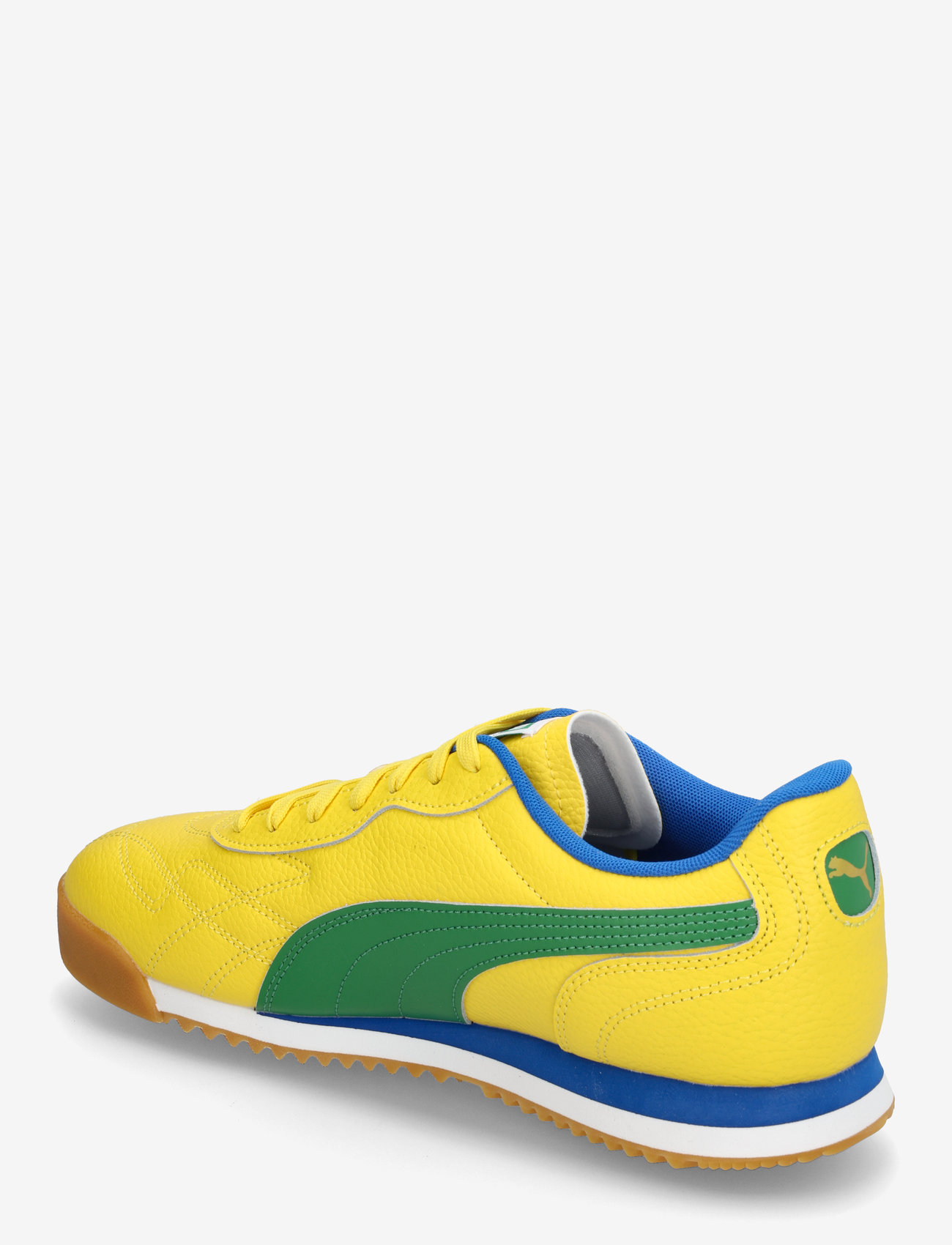 PUMA - Roma Anniversario - laag sneakers - pele yellow-archive green-puma team royal - 2