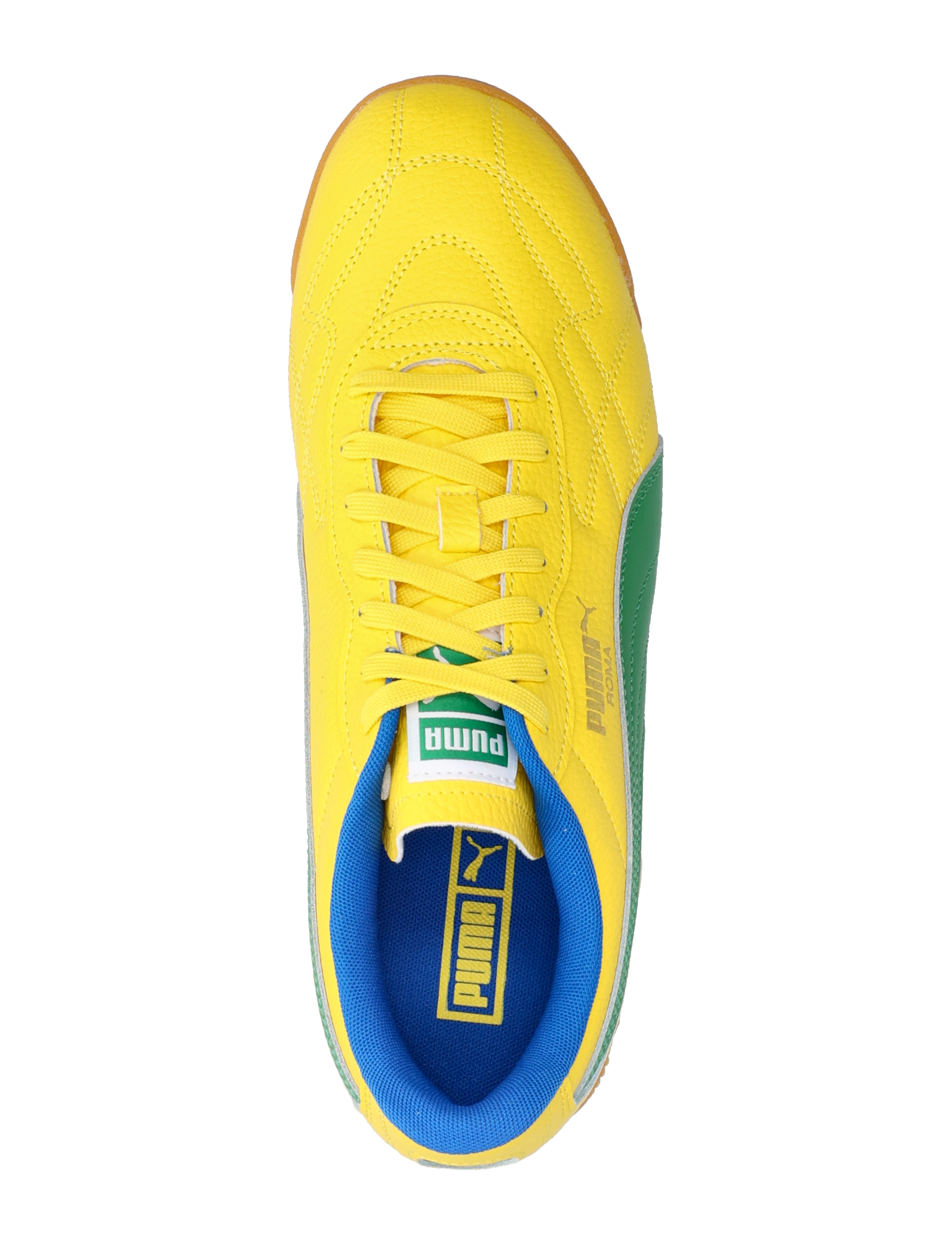 PUMA - Roma Anniversario - laisvalaikio batai - pele yellow-archive green-puma team royal - 3