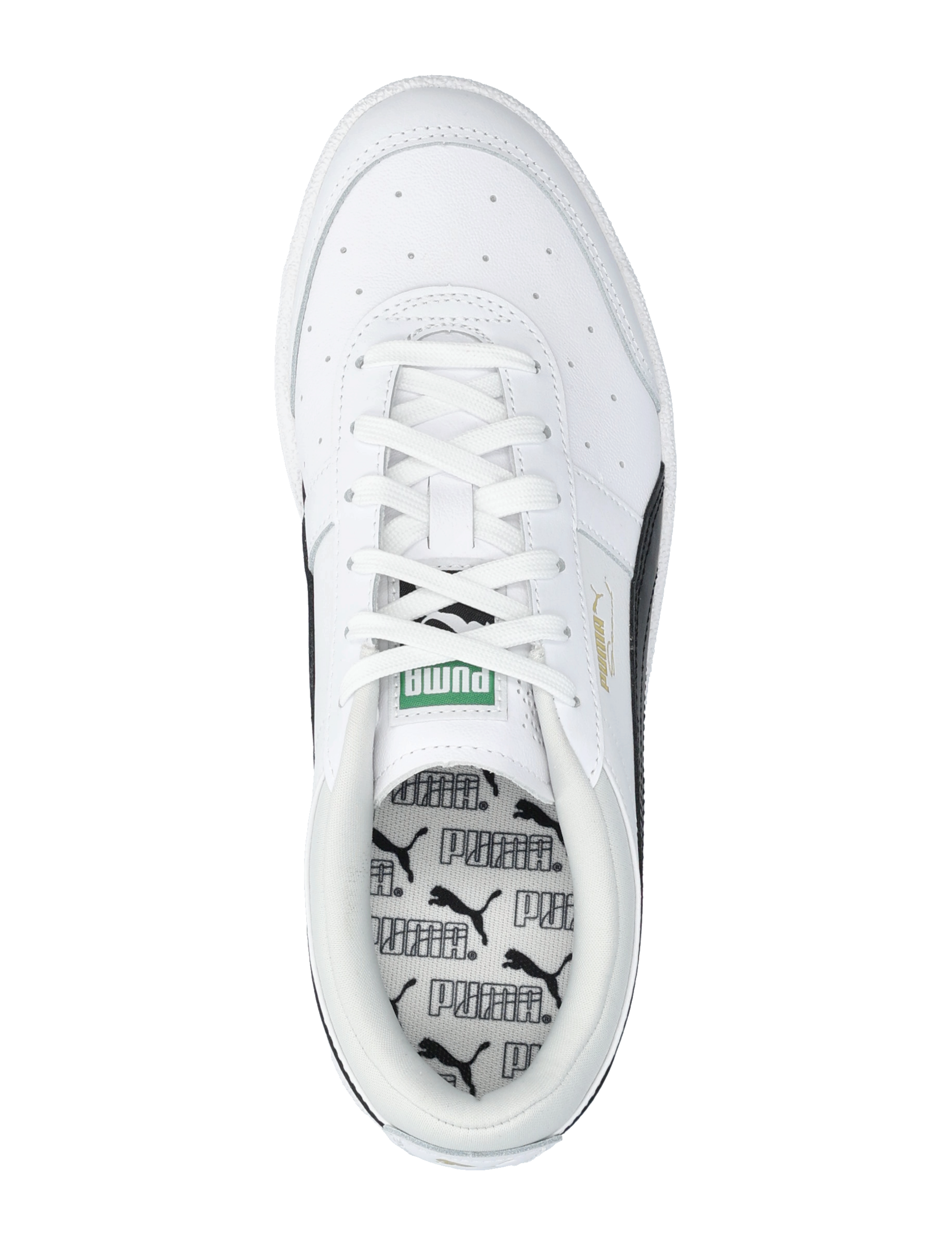 PUMA - Puma Seoul Lth - låga sneakers - puma white-puma black - 4