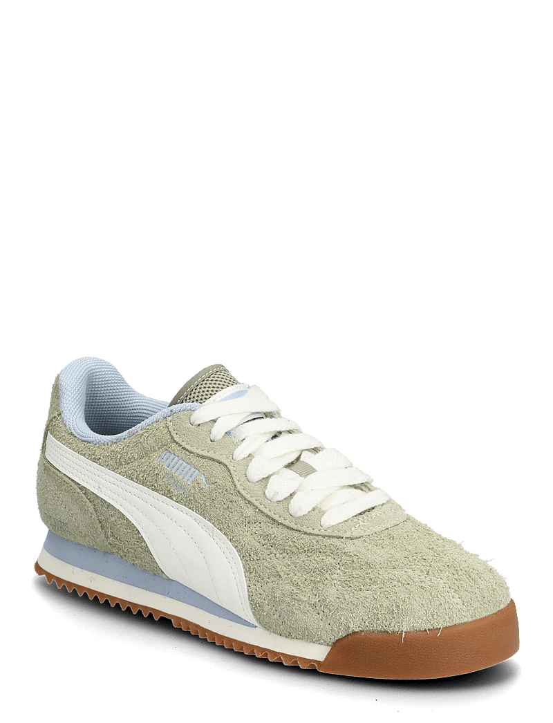 PUMA - Roma Anniversario Suede - sneakersy niskie - lux army-warm white - 0
