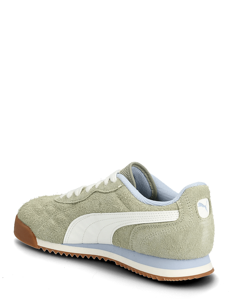 PUMA - Roma Anniversario Suede - sneakersy niskie - lux army-warm white - 2