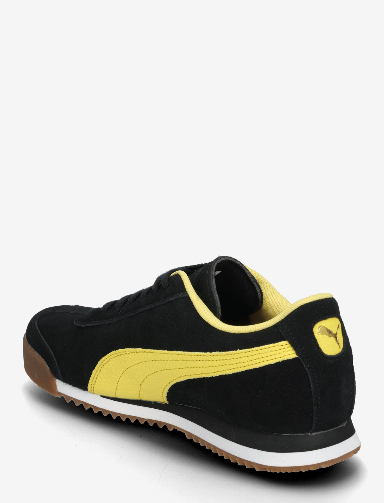 PUMA - Roma Suede - low top sneakers - puma black-sunny yellow - 2
