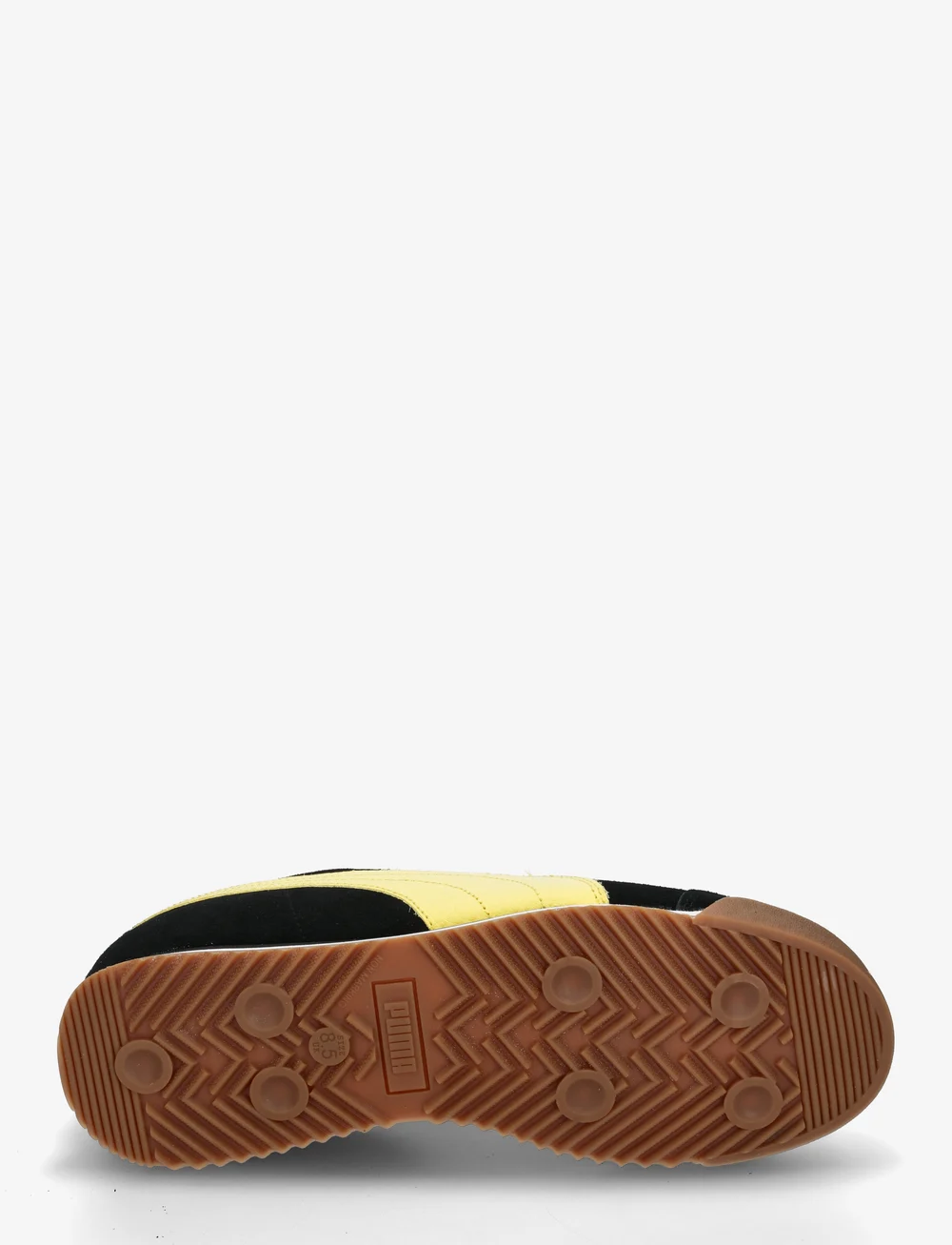 PUMA - Roma Suede - lave sneakers - puma black-sunny yellow - 4