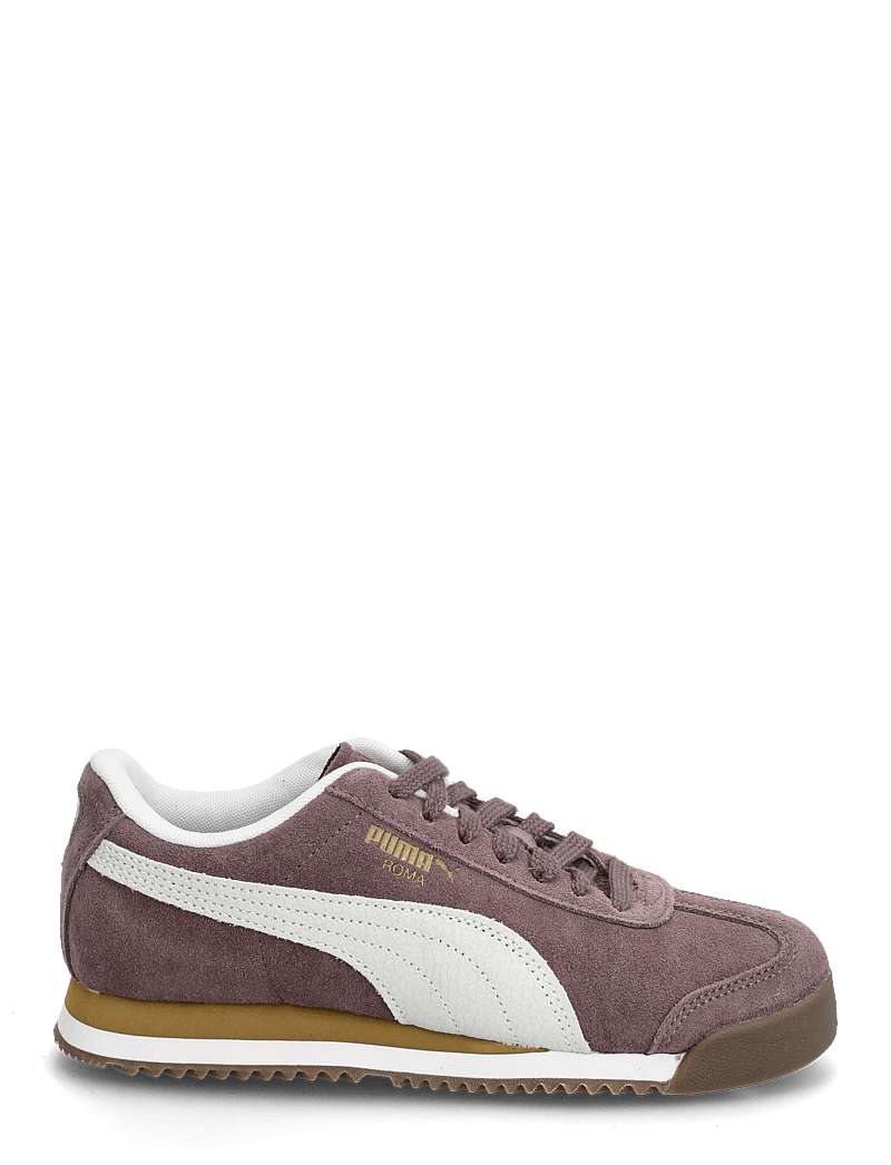 PUMA - Roma Suede - lave sneakers - raisin-puma white - 1