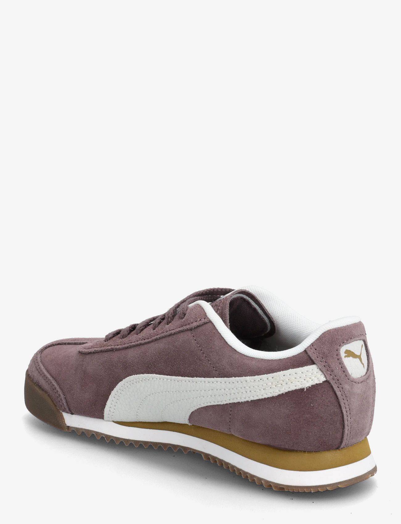 PUMA - Roma Suede - lave sneakers - raisin-puma white - 2