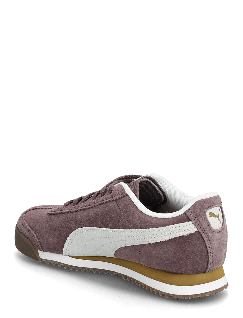 PUMA - Roma Suede - lave sneakers - raisin-puma white - 2