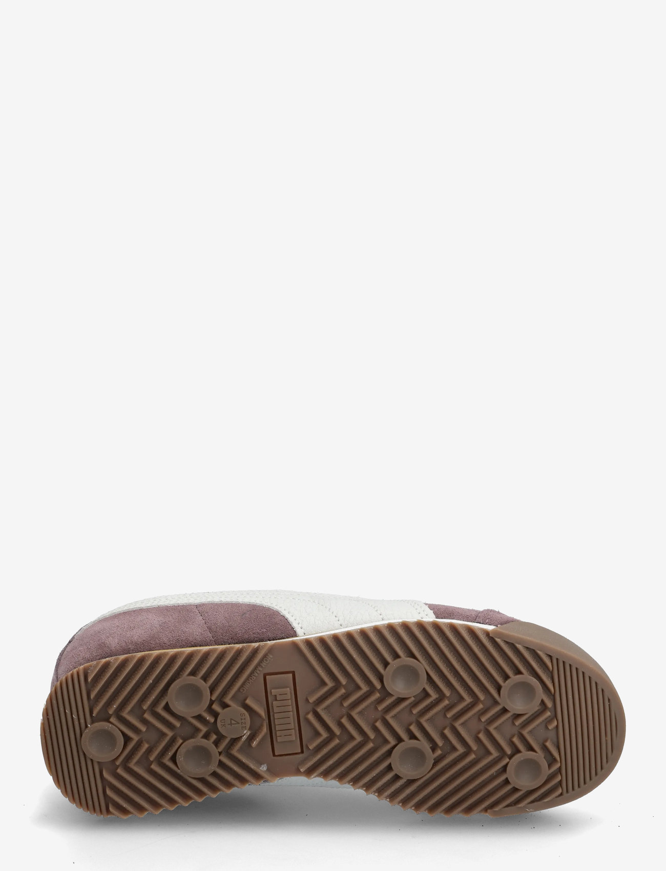 PUMA - Roma Suede - lave sneakers - raisin-puma white - 4