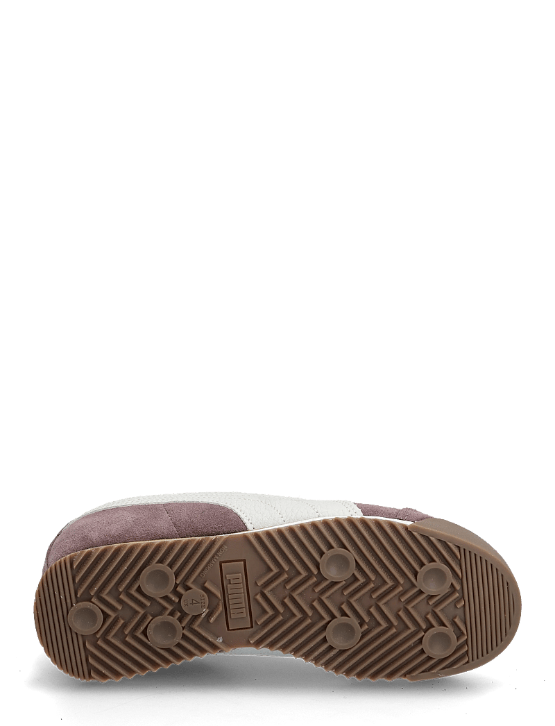 PUMA - Roma Suede - lave sneakers - raisin-puma white - 4