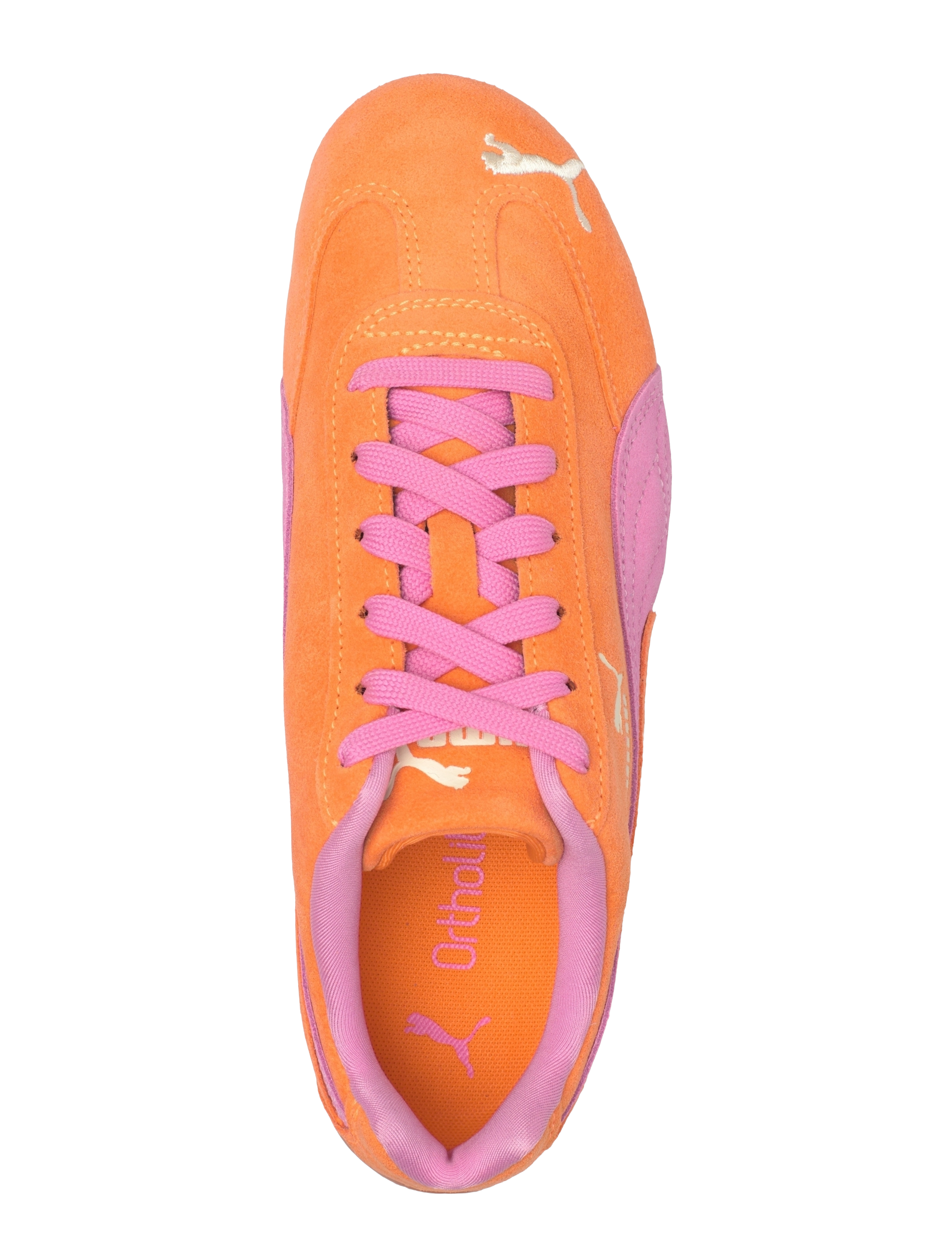 PUMA - Speedcat OG - niedriger schnitt - orange glo-poised pink - 3