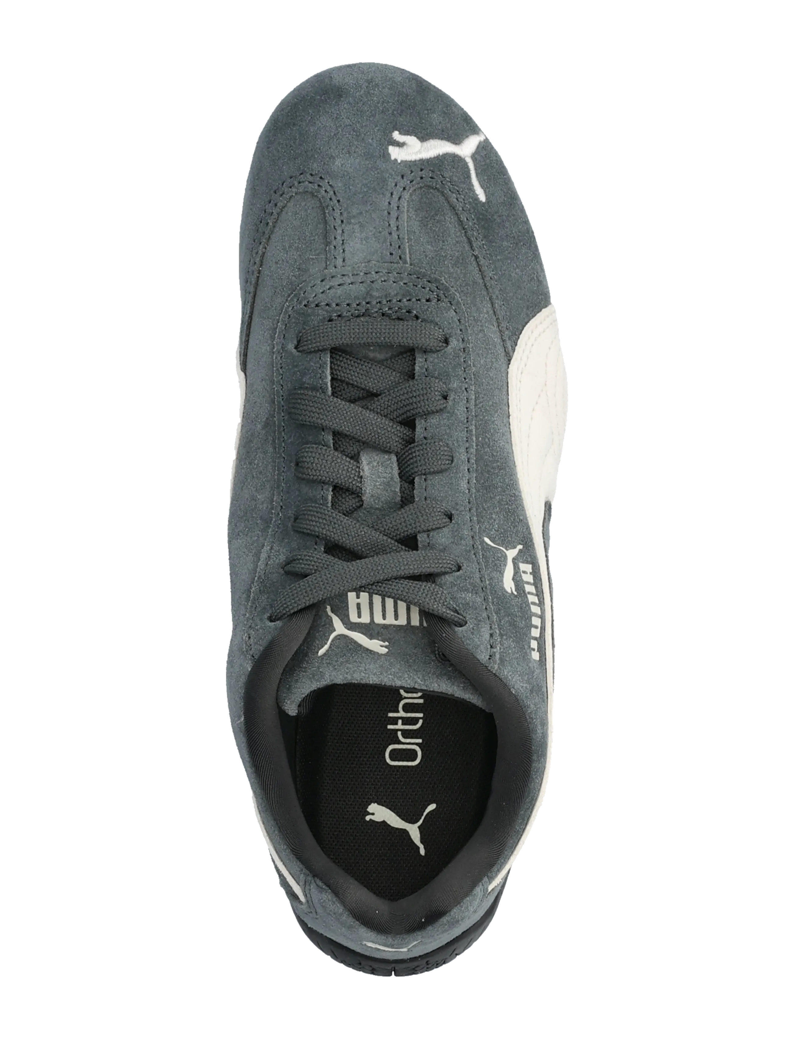 PUMA - Speedcat OG - sporta apavi ar zemu augšdaļu - shadow gray-puma black - 3