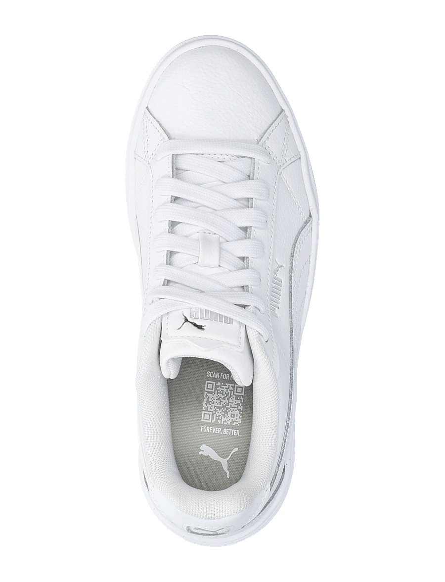 PUMA - Karmen II Jr - tøj - puma white-puma white-puma silver - 3