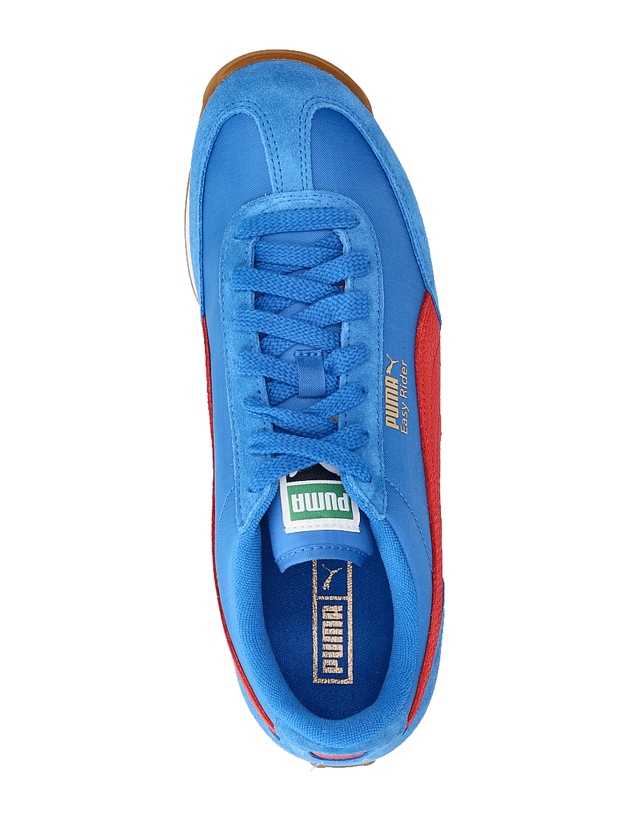 PUMA - Easy Rider Vintage - niedriger schnitt - puma team royal-for all time red - 3