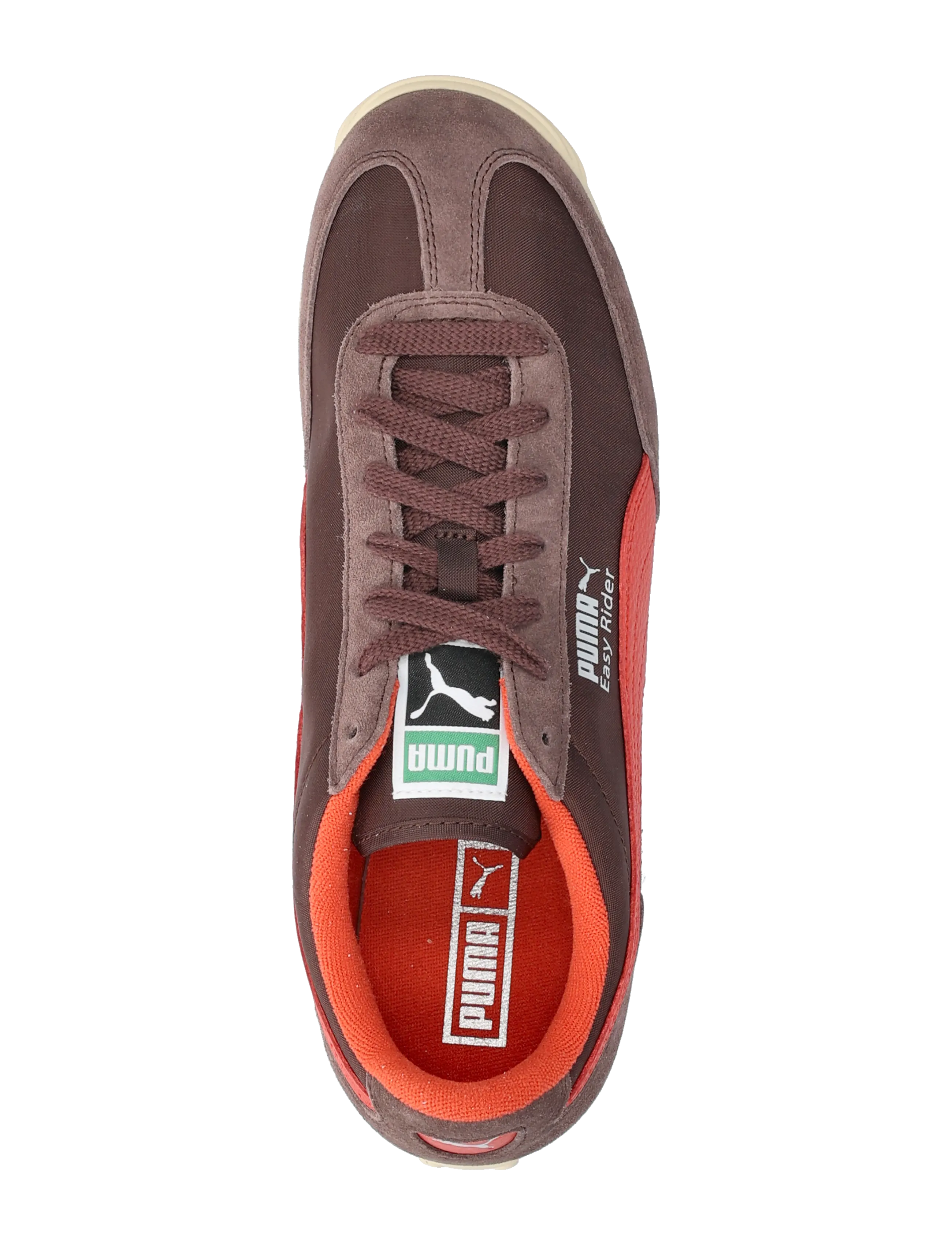 PUMA - Easy Rider Vintage - low top sneakers - chocolate brown-candy apple - 3