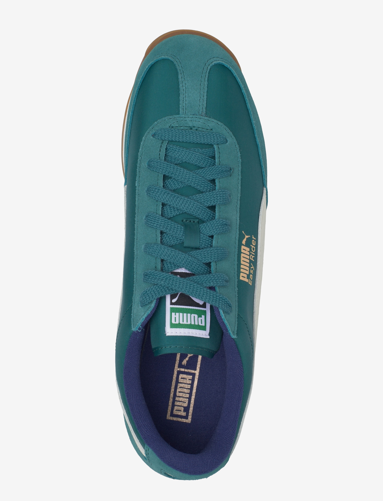 PUMA - Easy Rider Vintage - przed kostkę - emerald ice-warm white - 3
