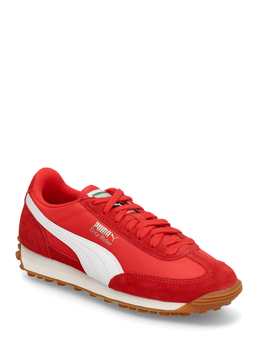 PUMA - Easy Rider Vintage - niedrige sneakers - puma red-puma white - 1