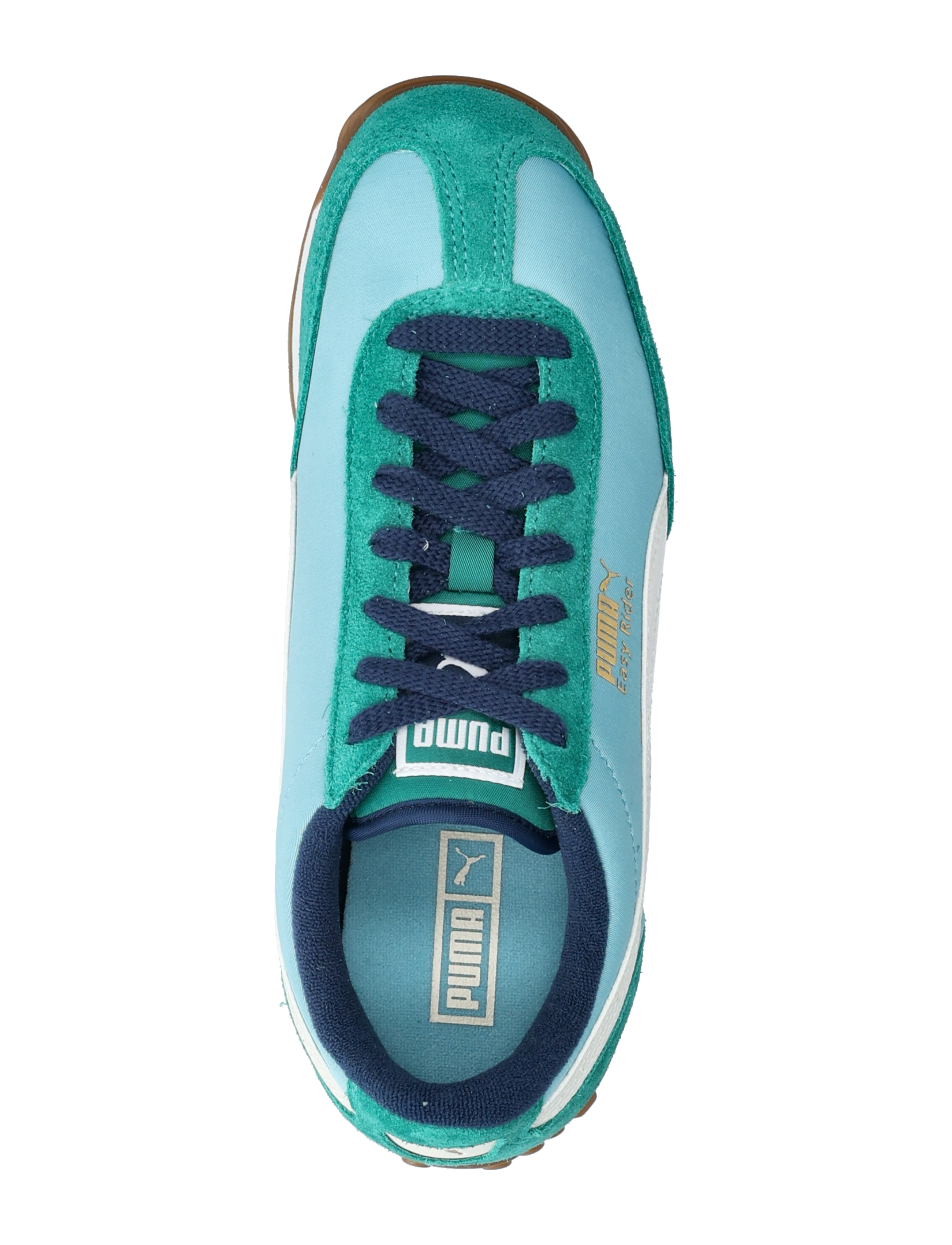 PUMA - Easy Rider Kids Jr - lágir strigaskór - aqua-vapor gray - 3