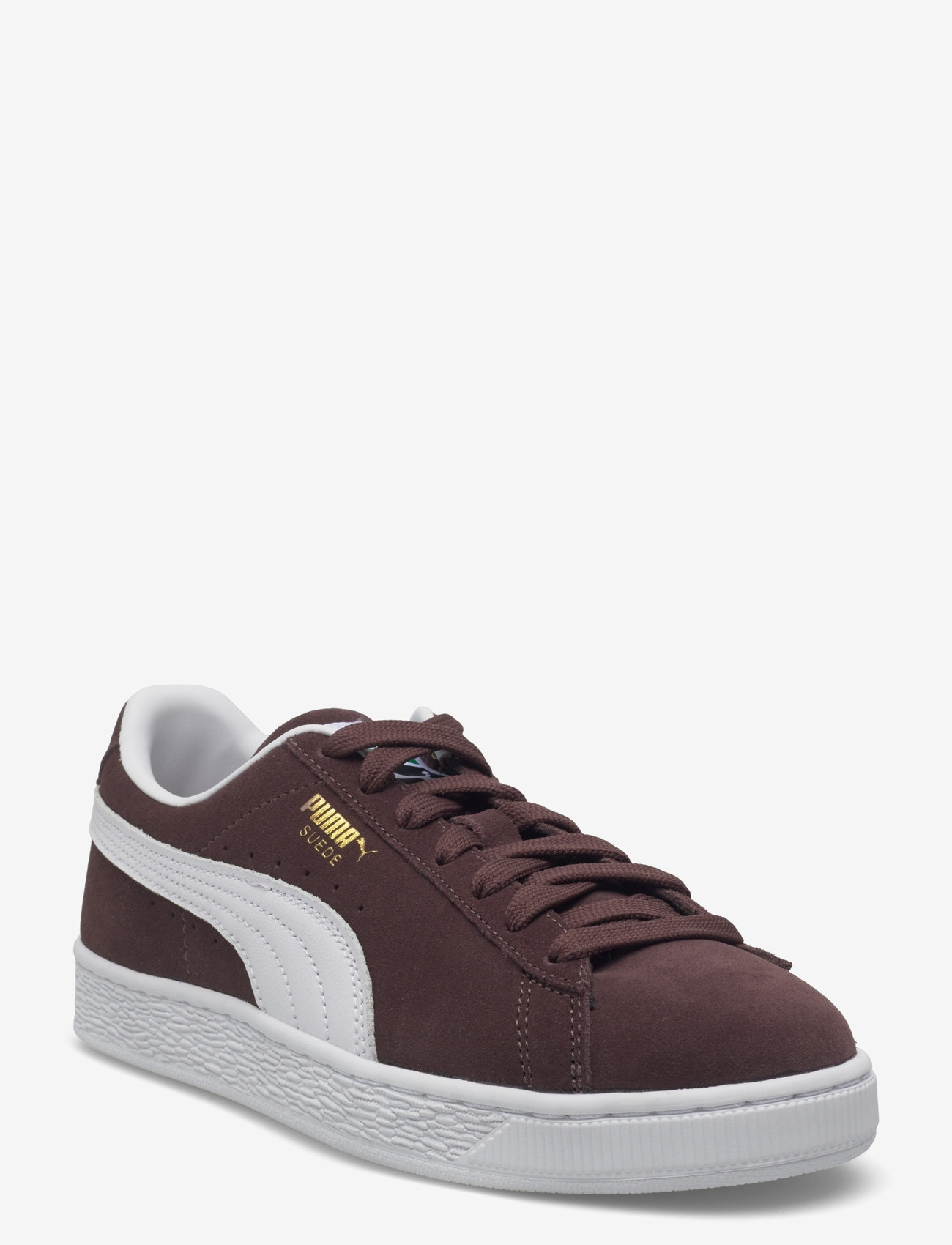 PUMA - Suede Classic - kõrge säärega tossud - chocolate brown-puma white - 0