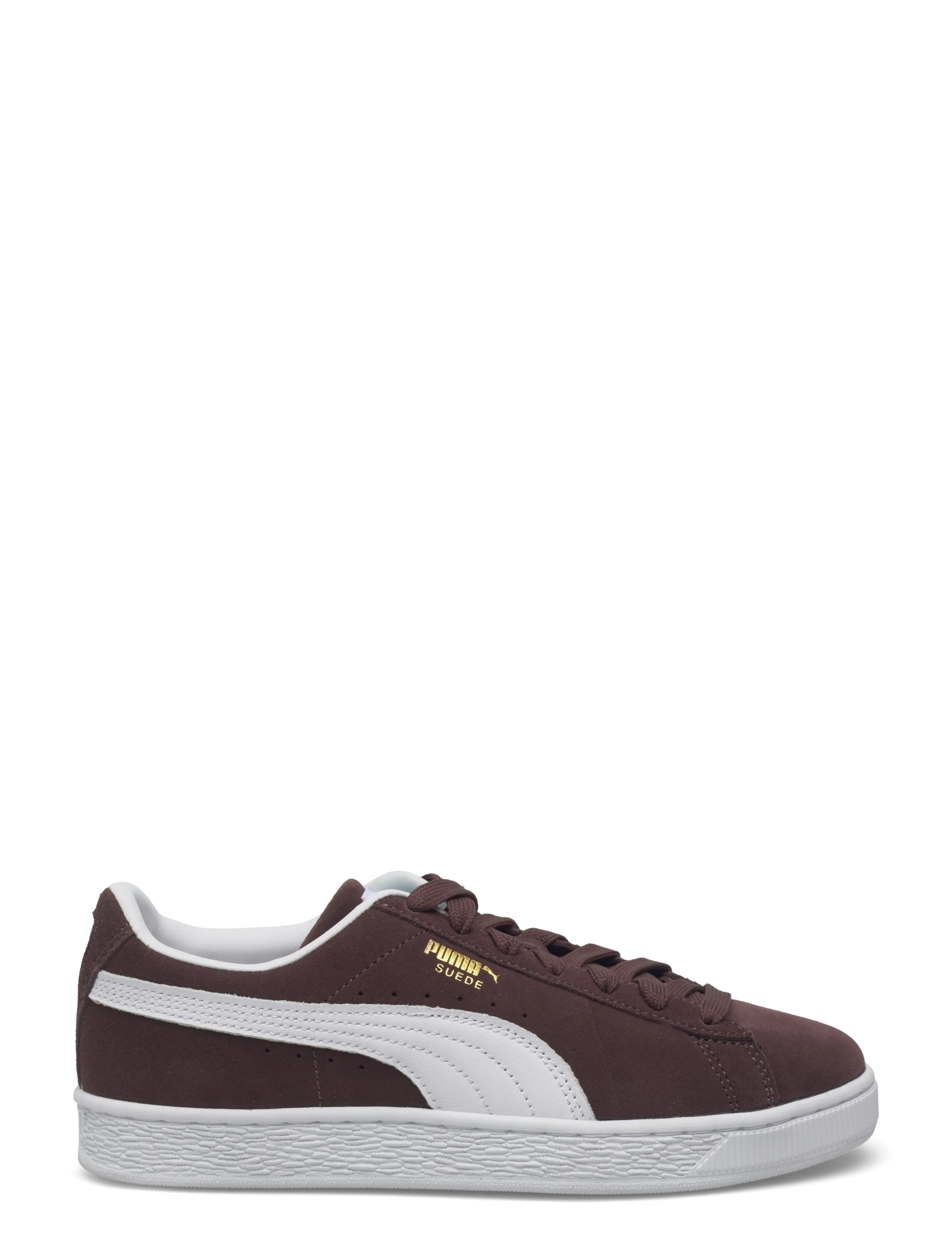 PUMA - Suede Classic - niedrige sneakers - chocolate brown-puma white - 1