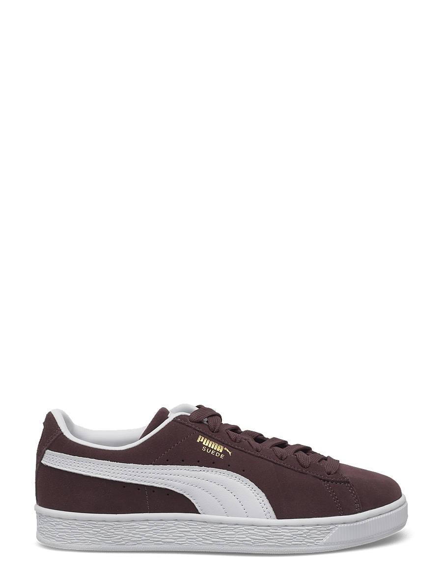 PUMA - Suede Classic - niedrige sneakers - chocolate brown-puma white - 1