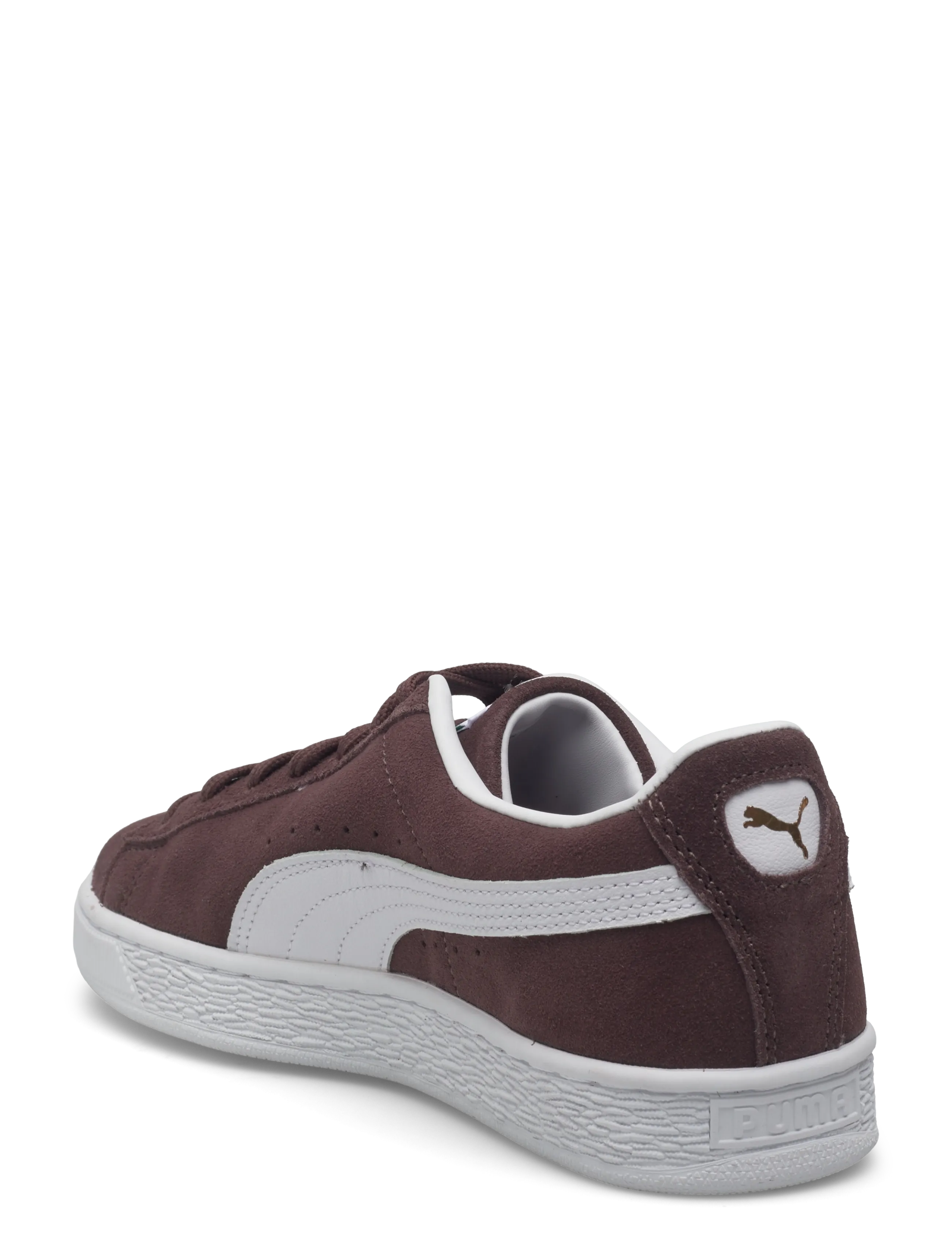 PUMA - Suede Classic - niedrige sneakers - chocolate brown-puma white - 2