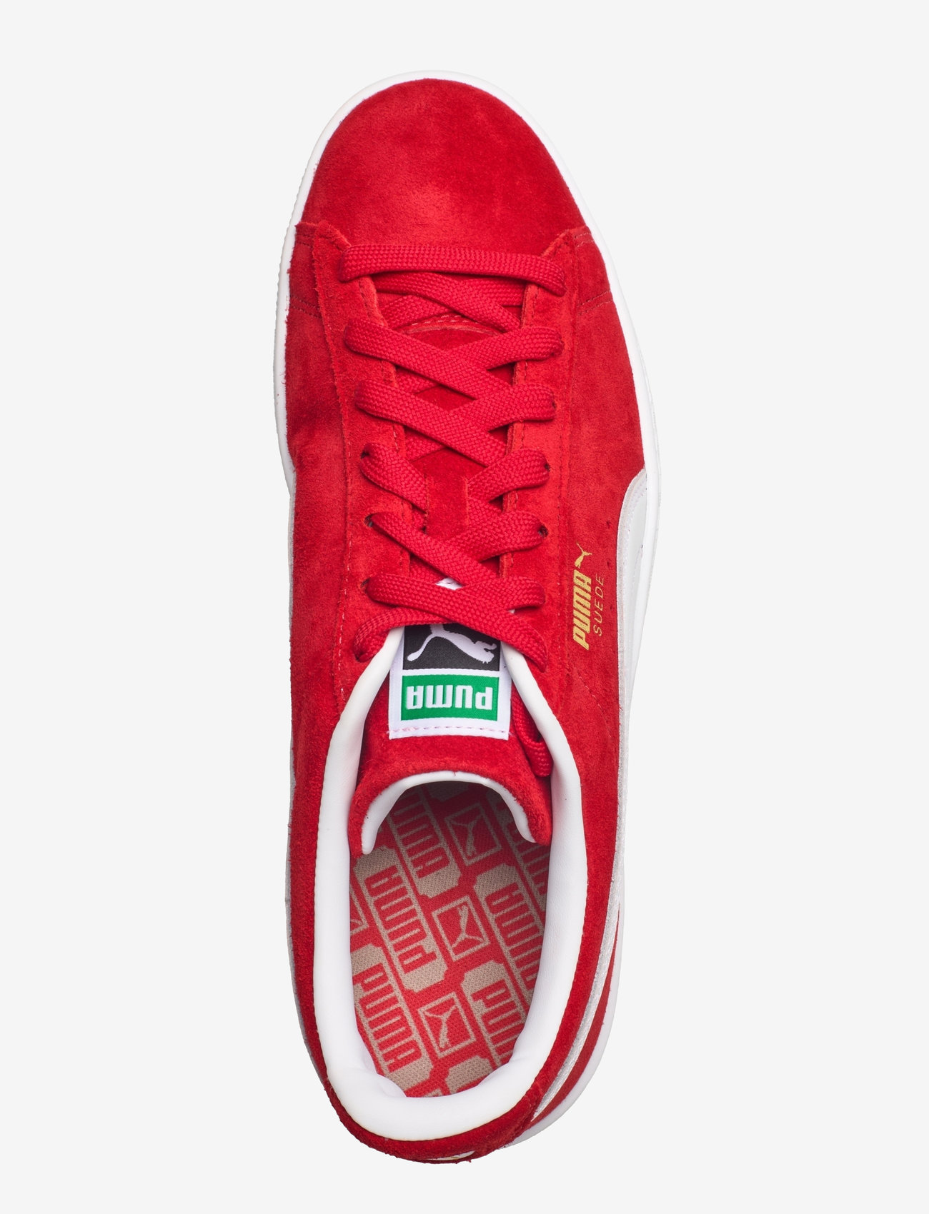PUMA - Suede Classic - lav ankel - for all time red-puma white - 4