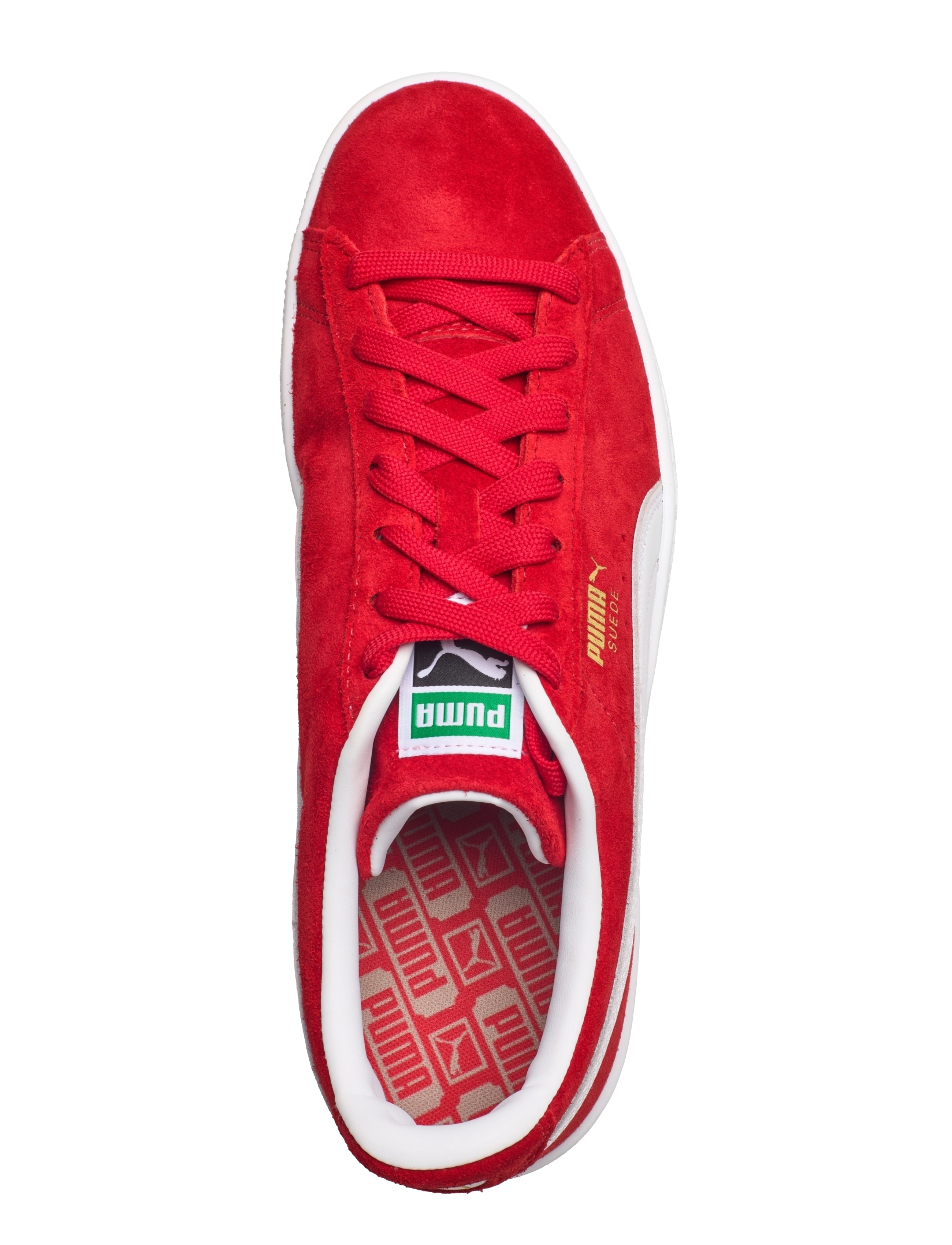 PUMA - Suede Classic - lav ankel - for all time red-puma white - 4