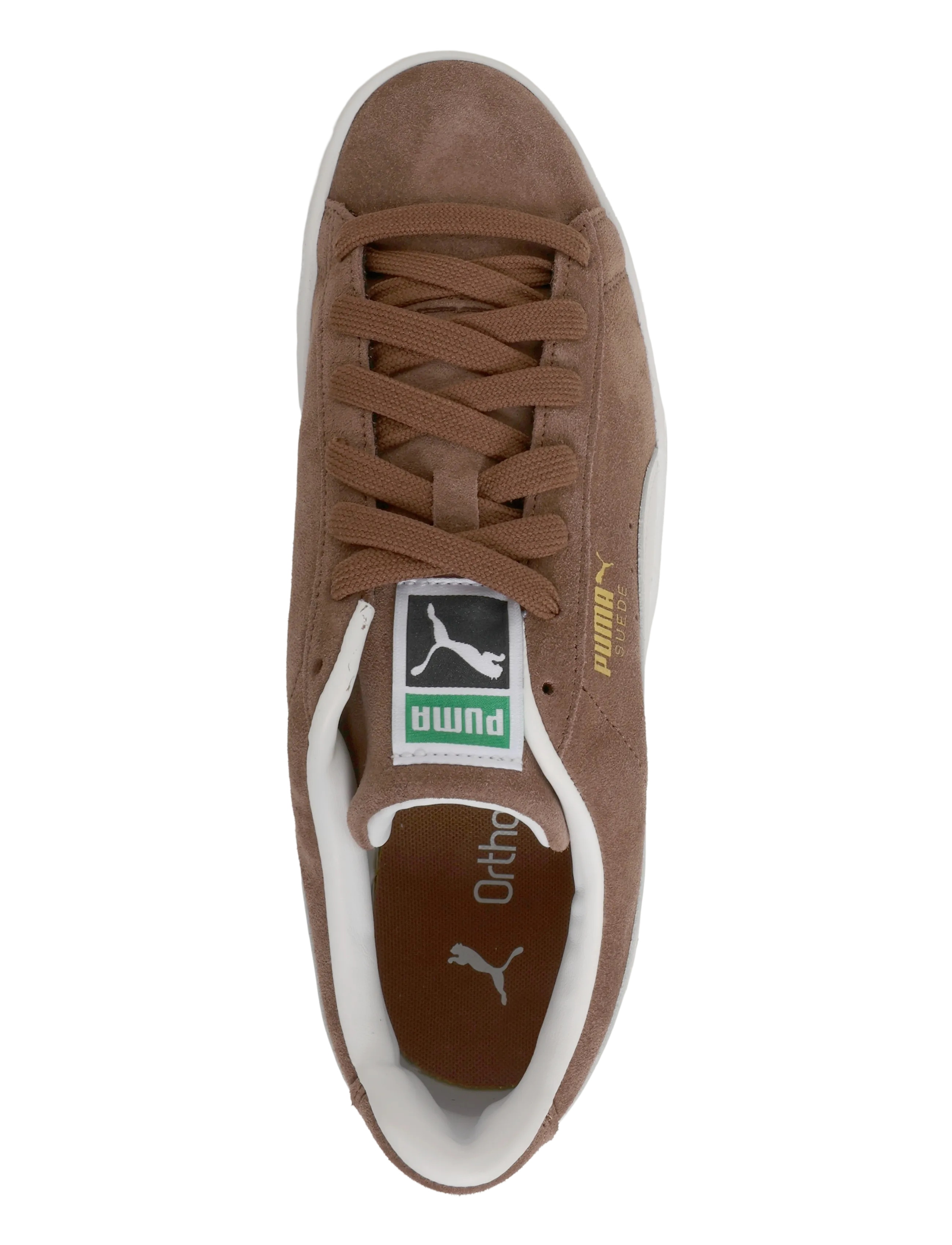 PUMA - Suede Classic - niedriger schnitt - haute coffee-puma white - 3