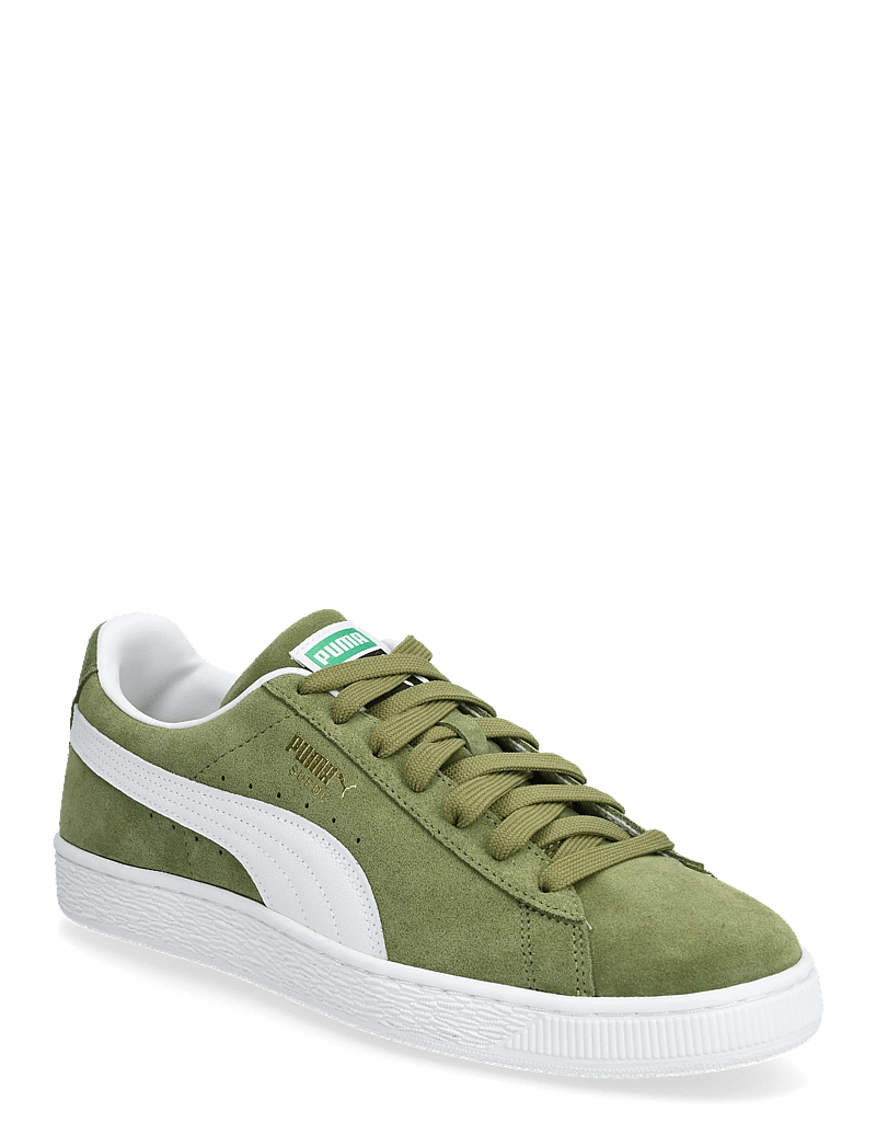 PUMA - Suede Classic - kõrge säärega tossud - olive green-puma white - 0