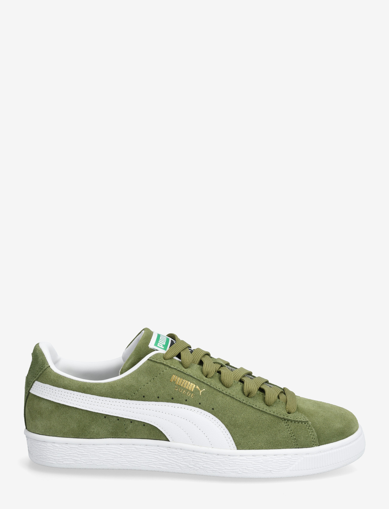 PUMA - Suede Classic - kõrge säärega tossud - olive green-puma white - 1