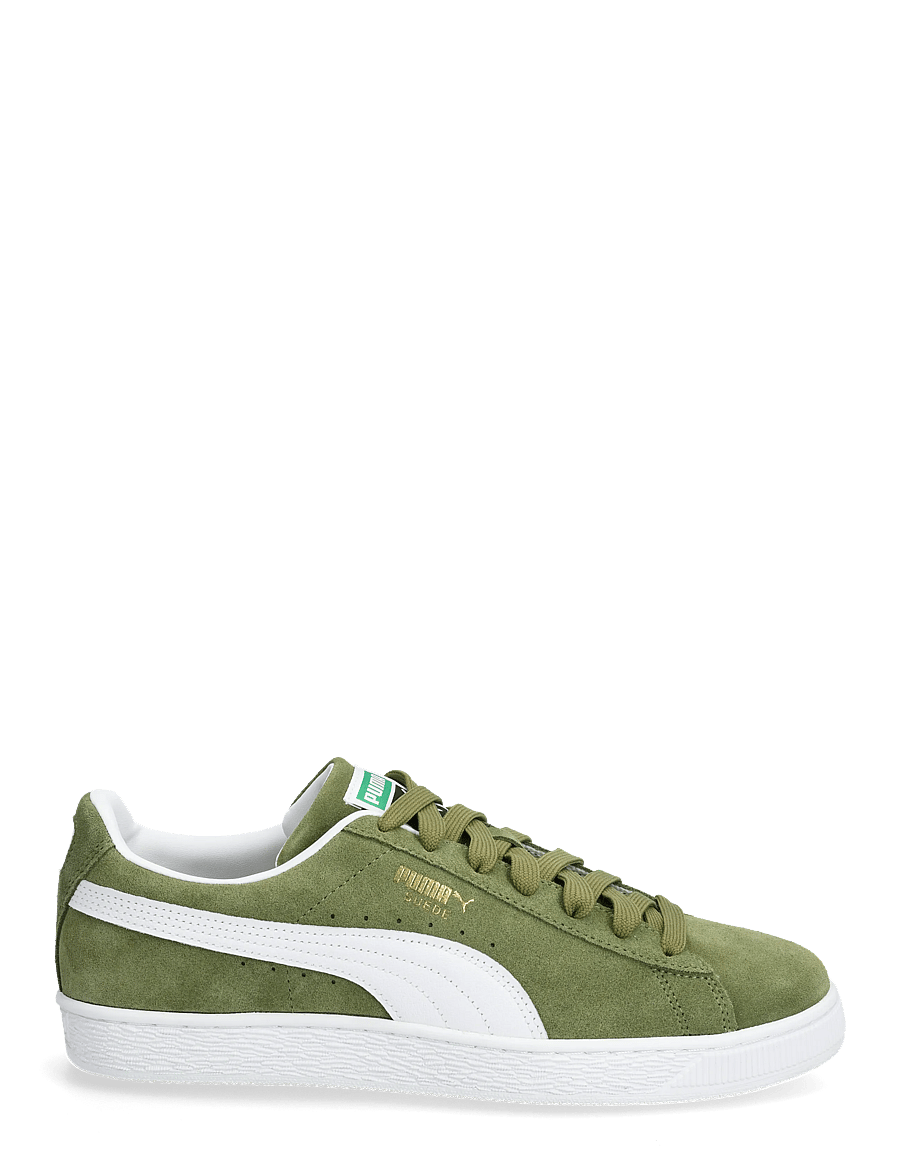 PUMA - Suede Classic - niedrige sneakers - olive green-puma white - 1