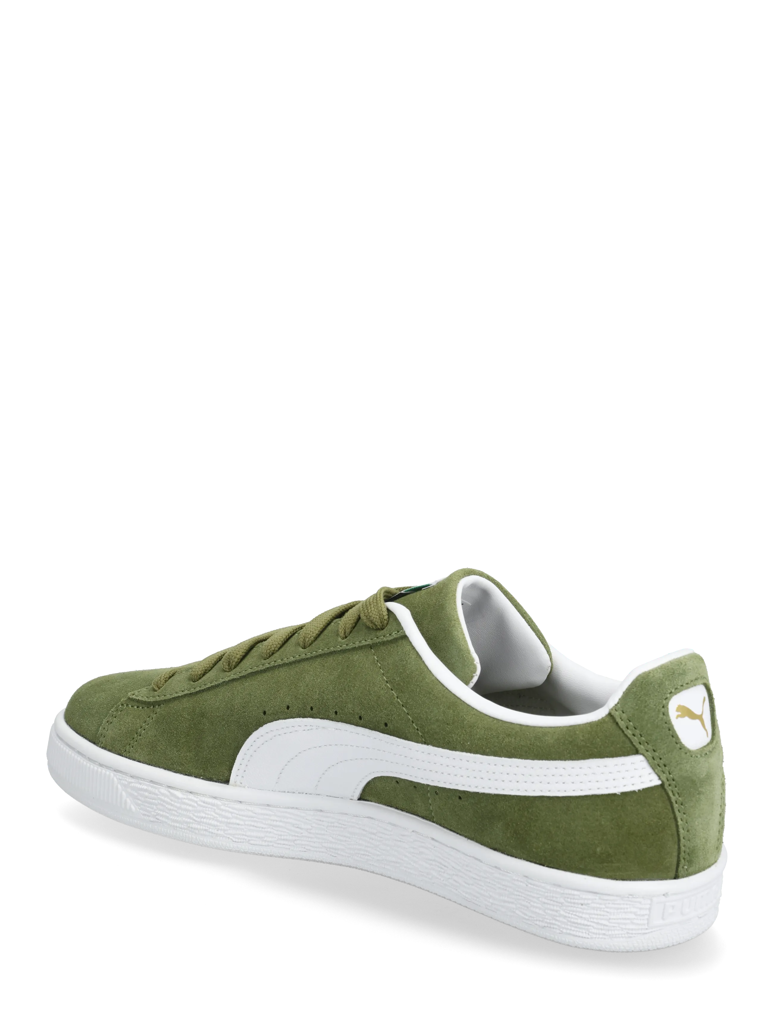 PUMA - Suede Classic - niedrige sneakers - olive green-puma white - 2